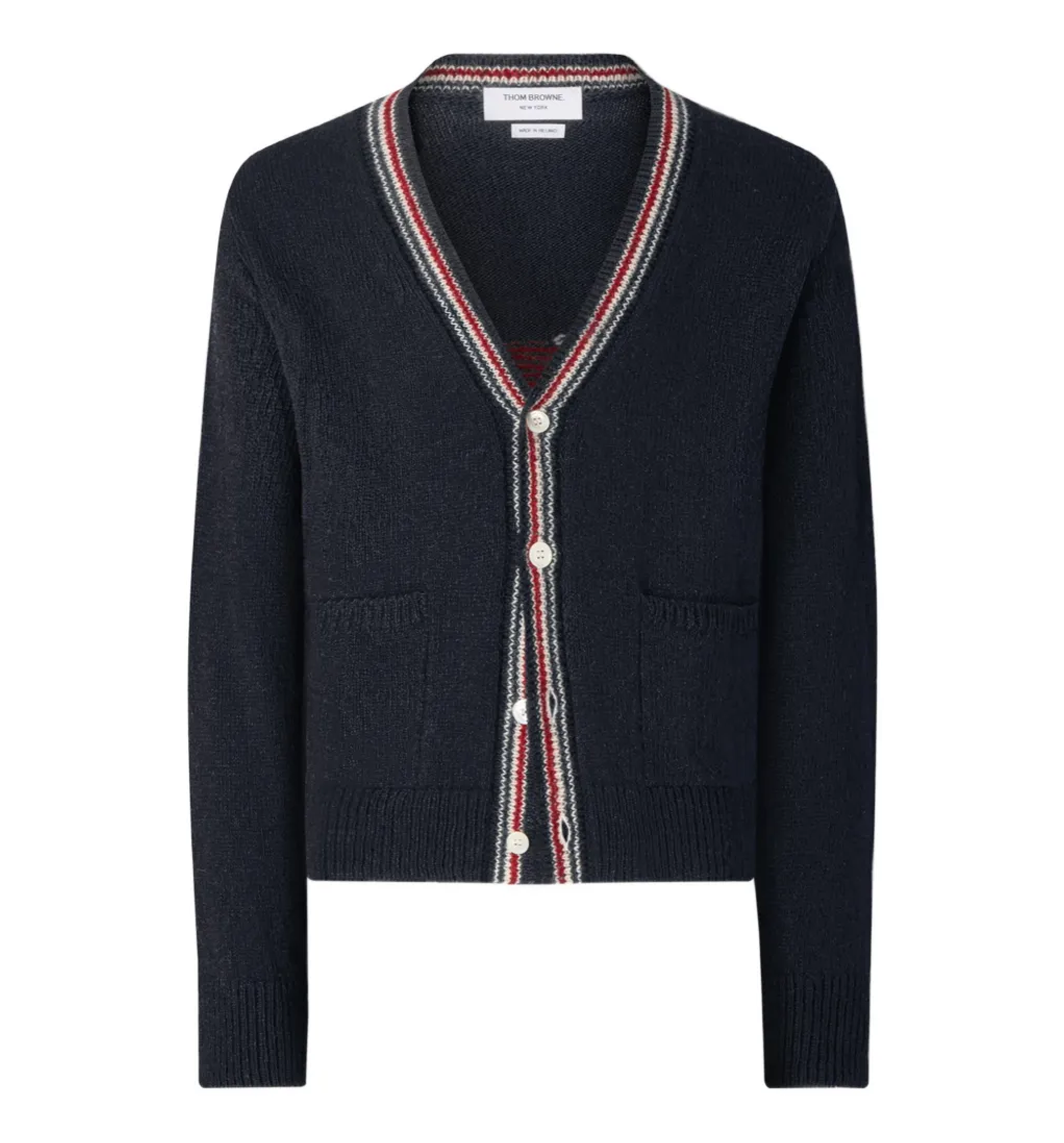 Wool and mohair cardigan