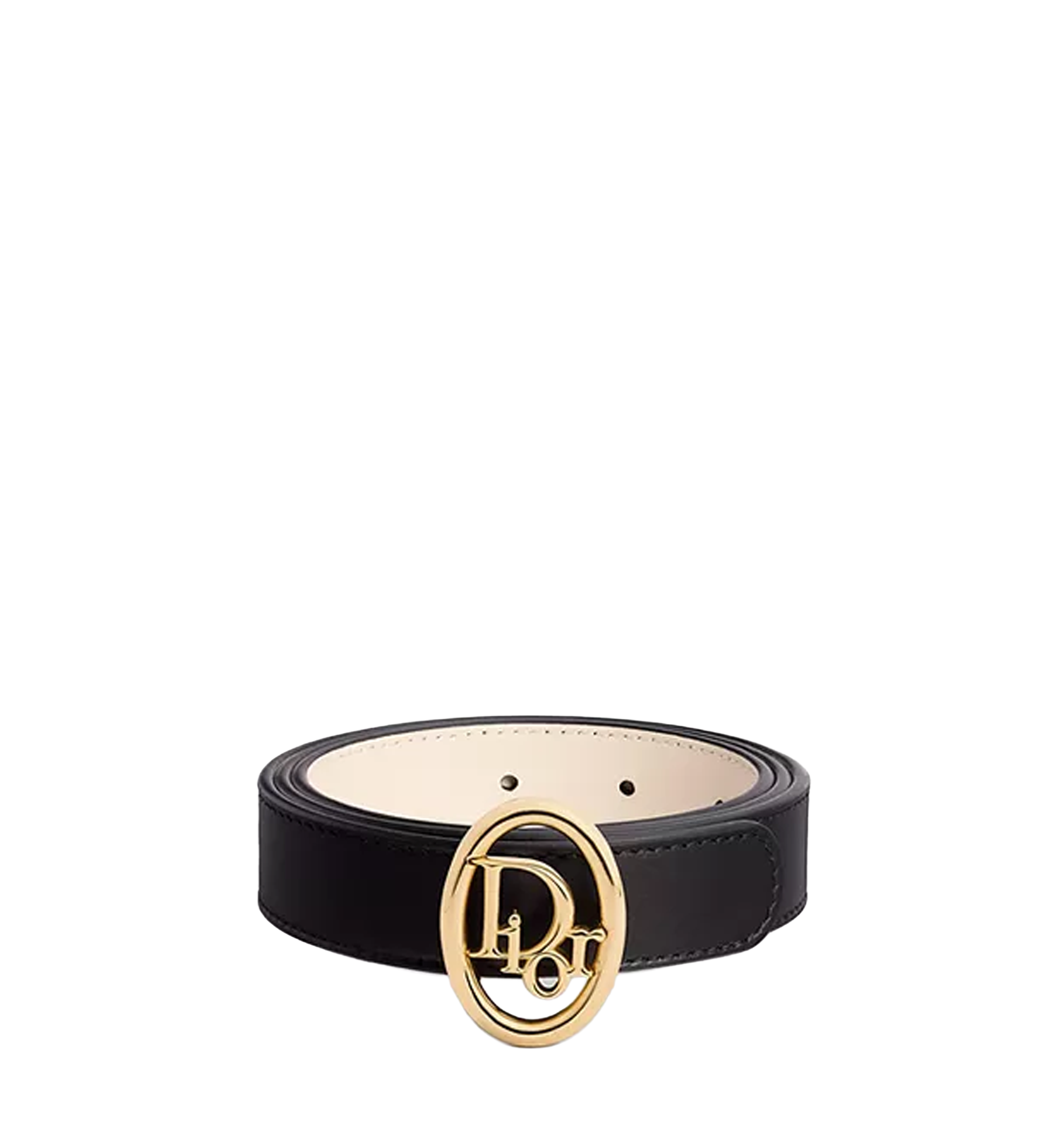 "Dior Oblique" reversible belt
