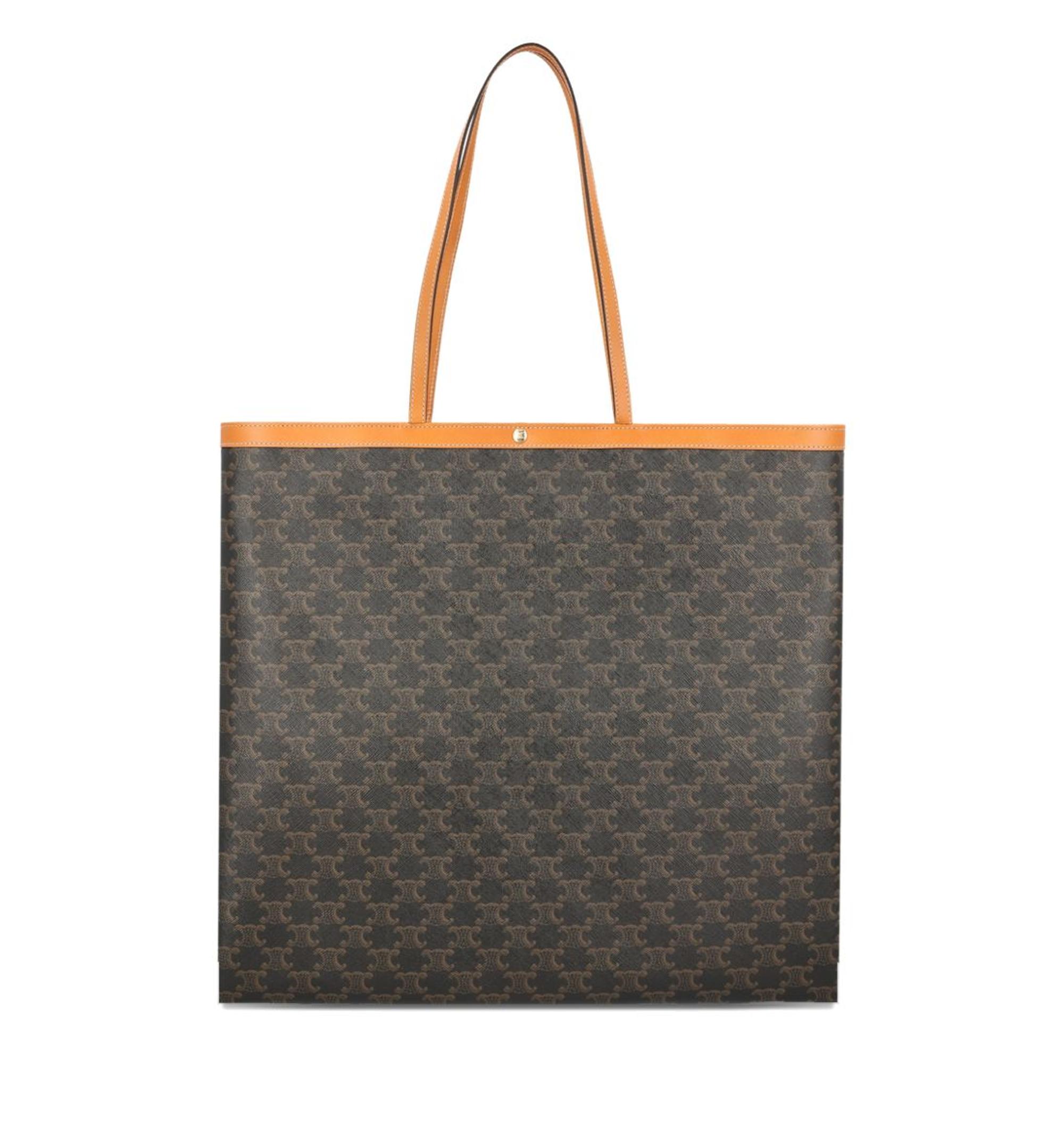 Large Flat Shopper In Triomphe Canvas