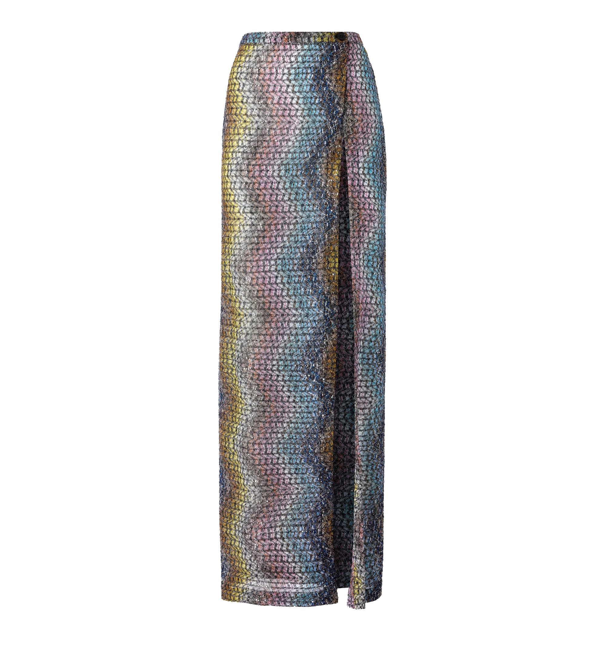Zigzag sarong skirt