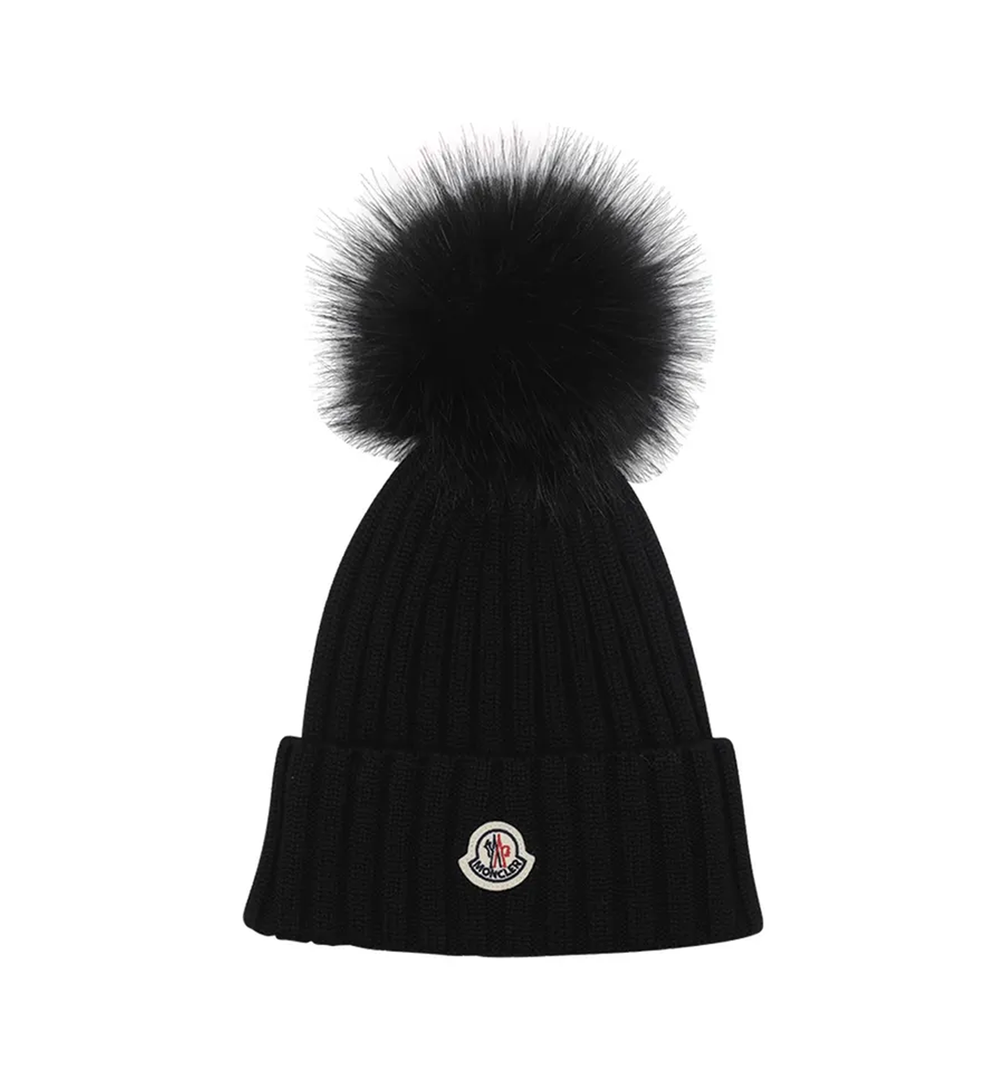 Wool Beanie With Pom-Pom