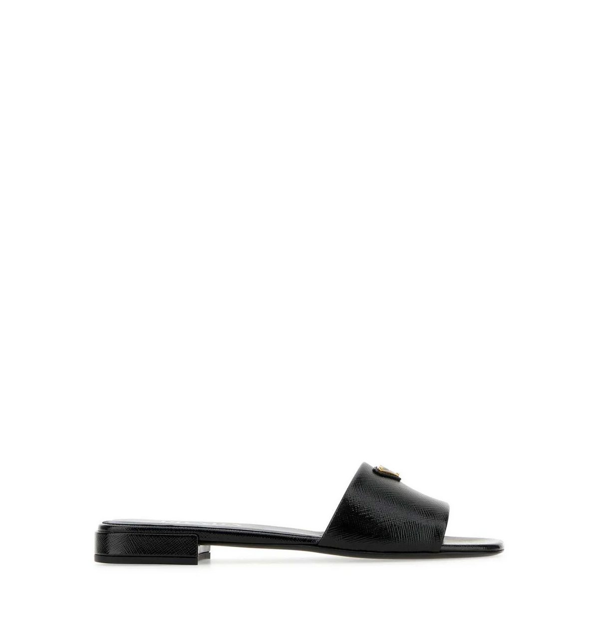 Saffiano Patent Leather Sandals