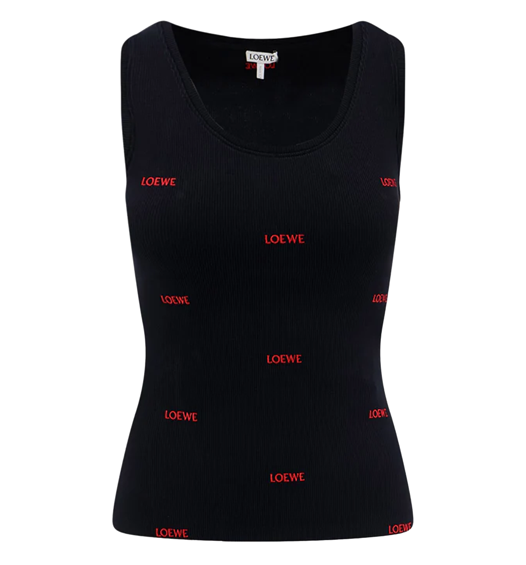 Tank Top in Stretch Cotton