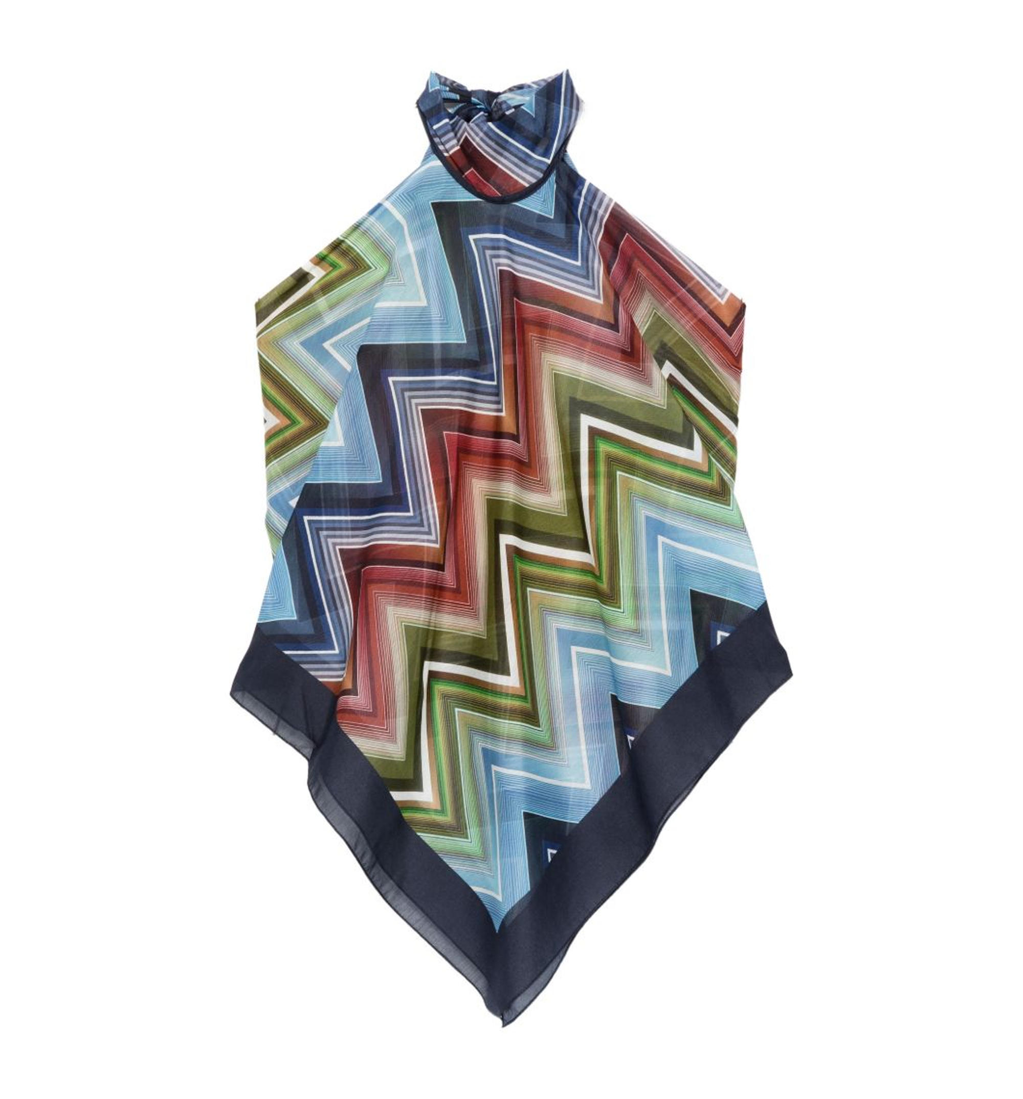 Zig zag top
