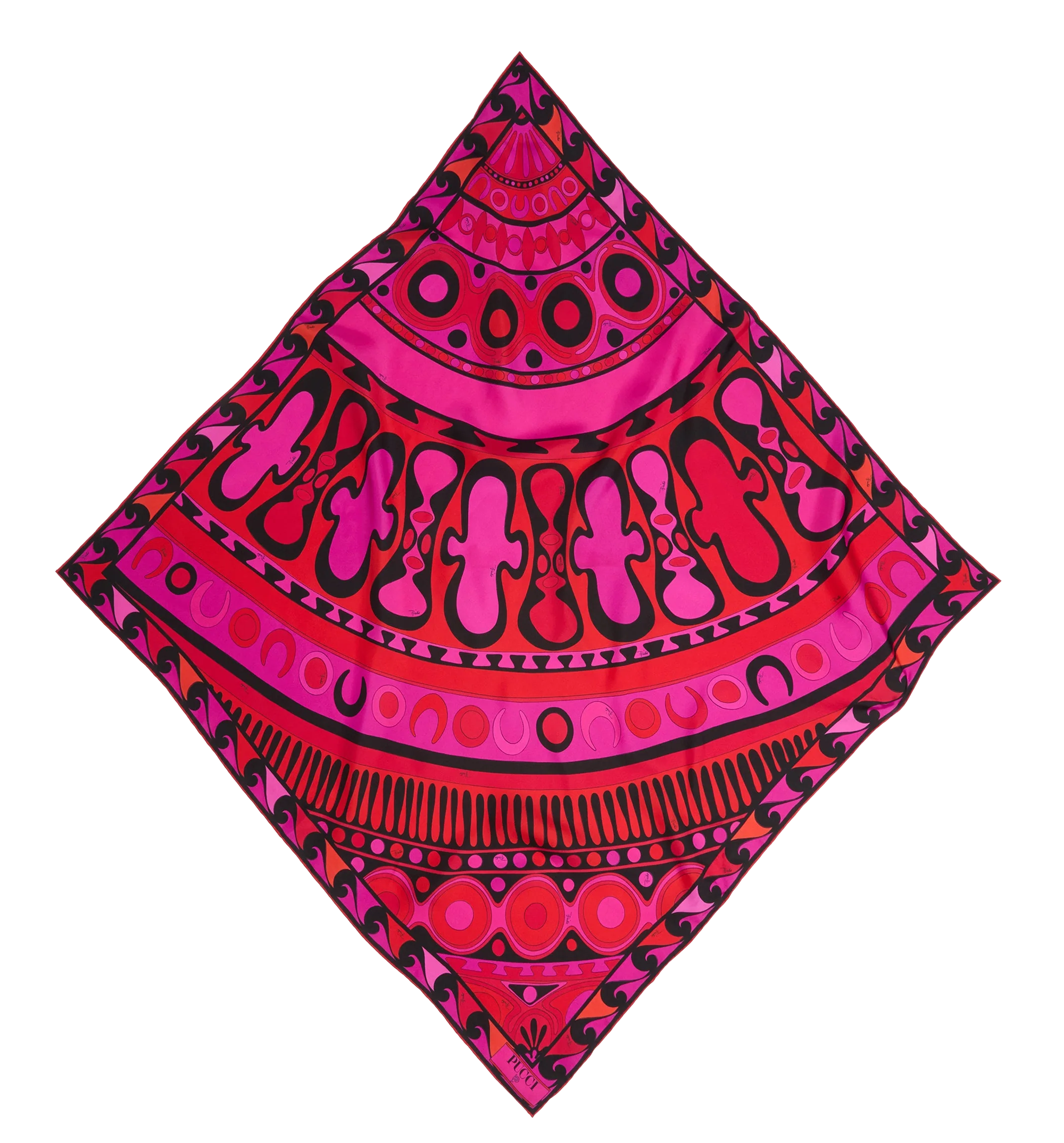 Soleil Print Silk Carrè