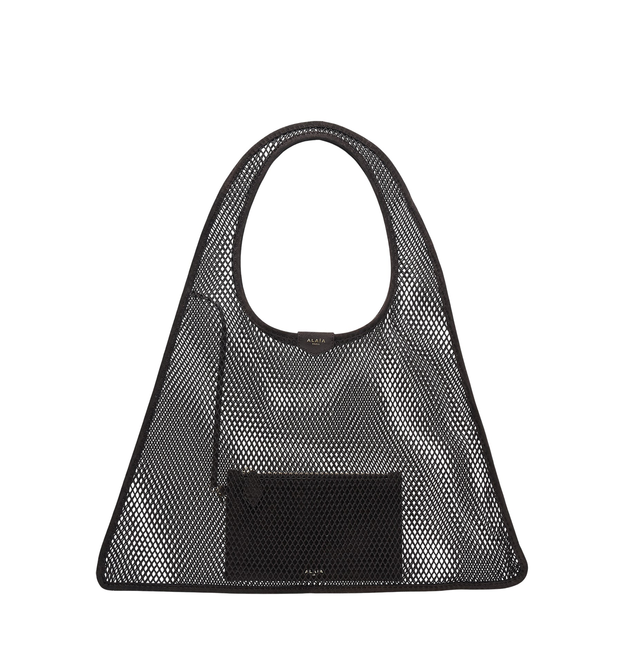 Fishnet Hobo Shoulder Bag