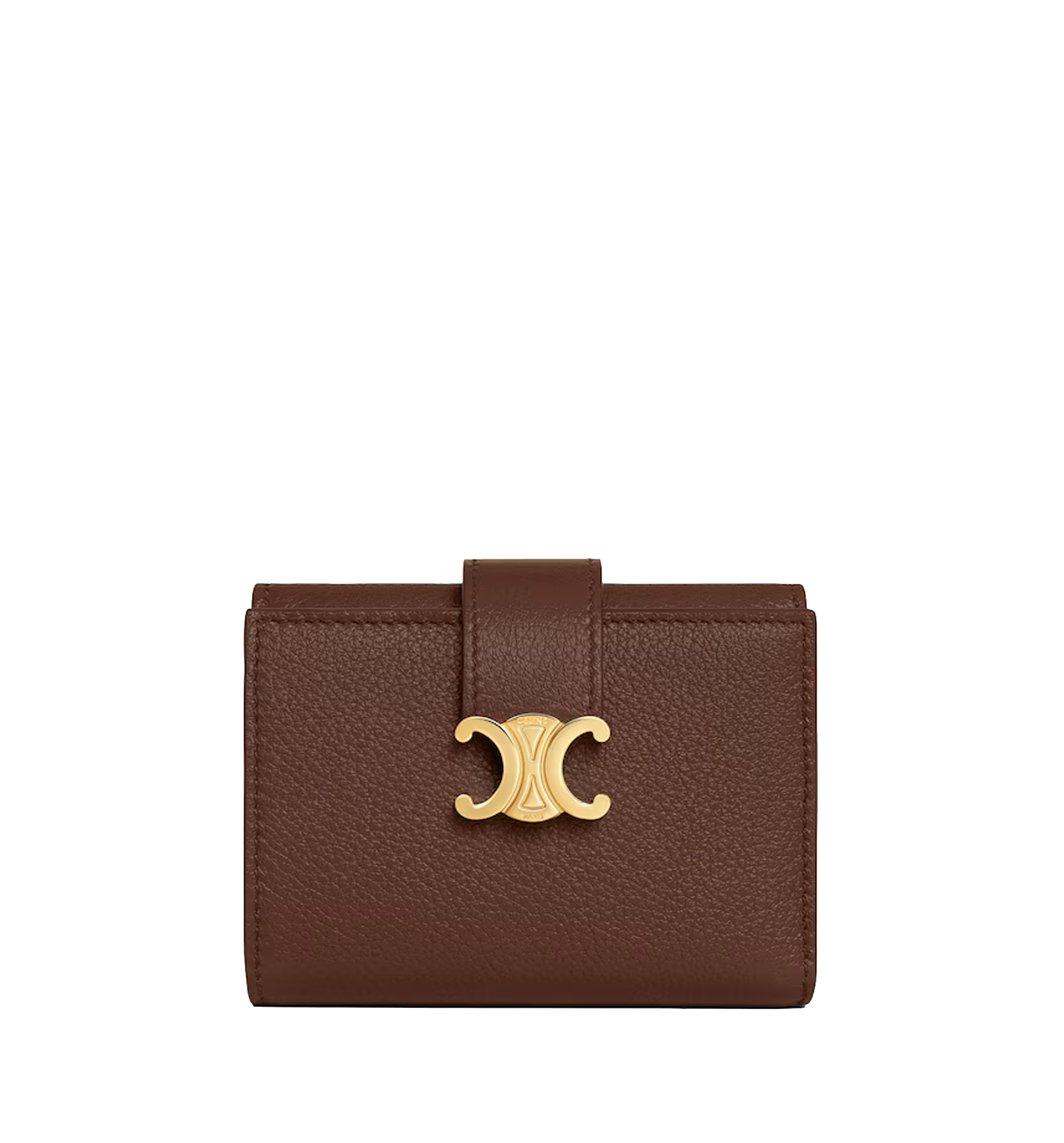 Fine Strap Wallet Nino In Supple Grained Calfskin