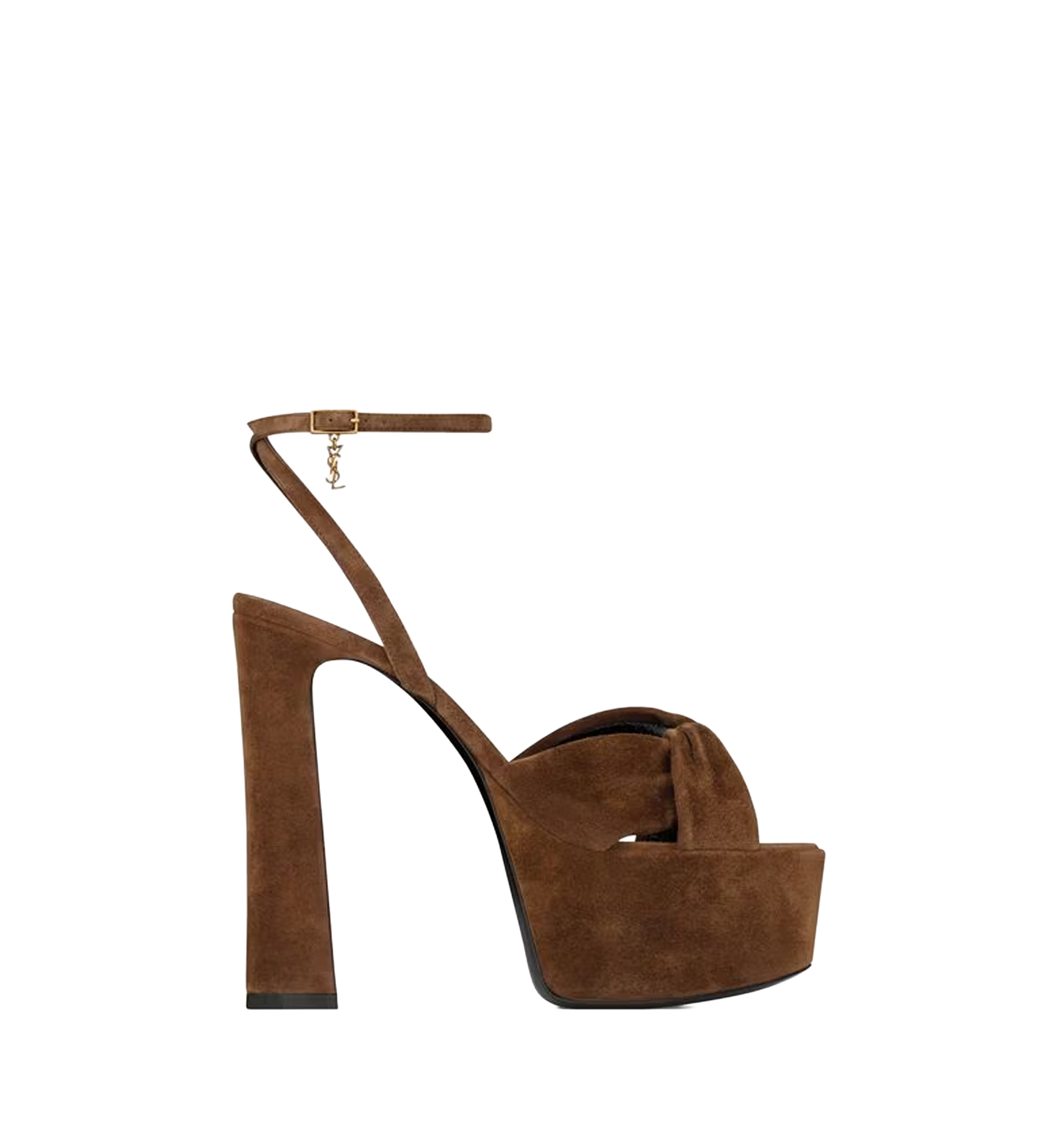 Franciane platform sandals in suede