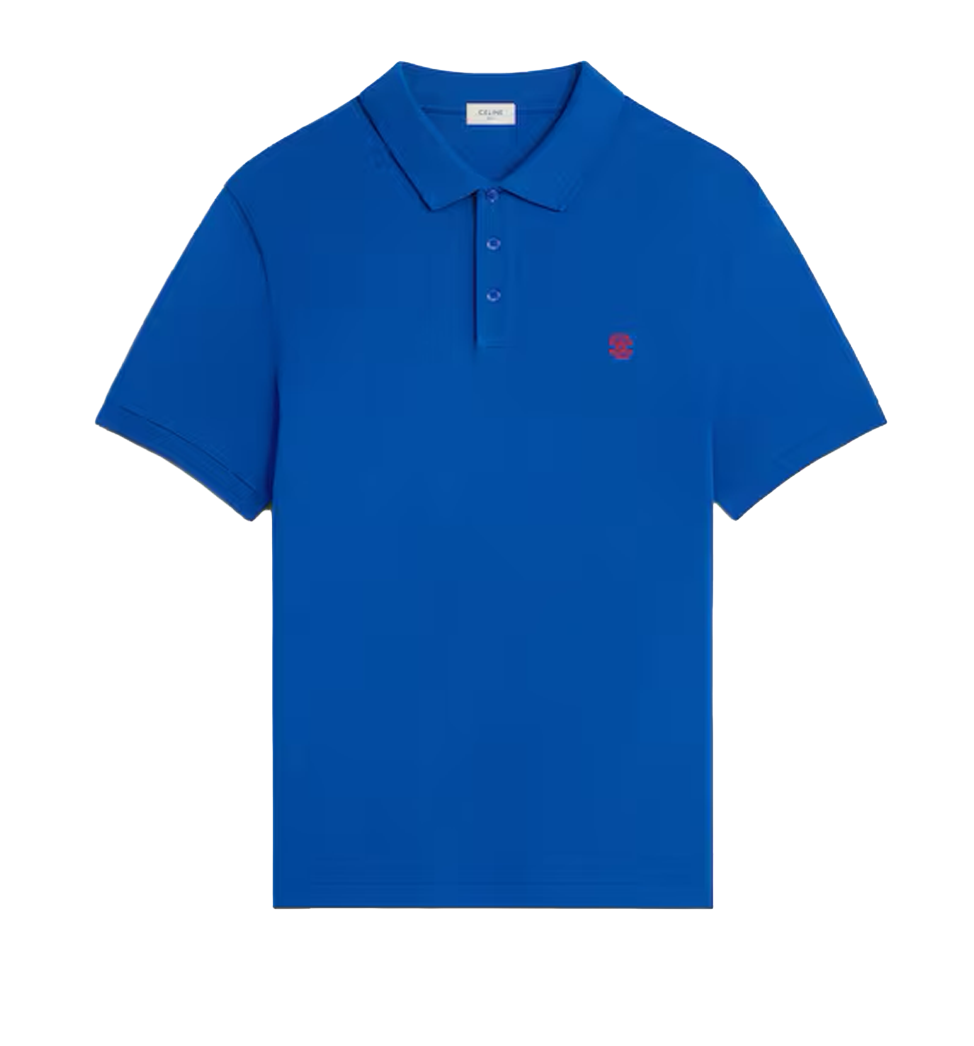 Polo Shirt In Pique Cotton Jersey