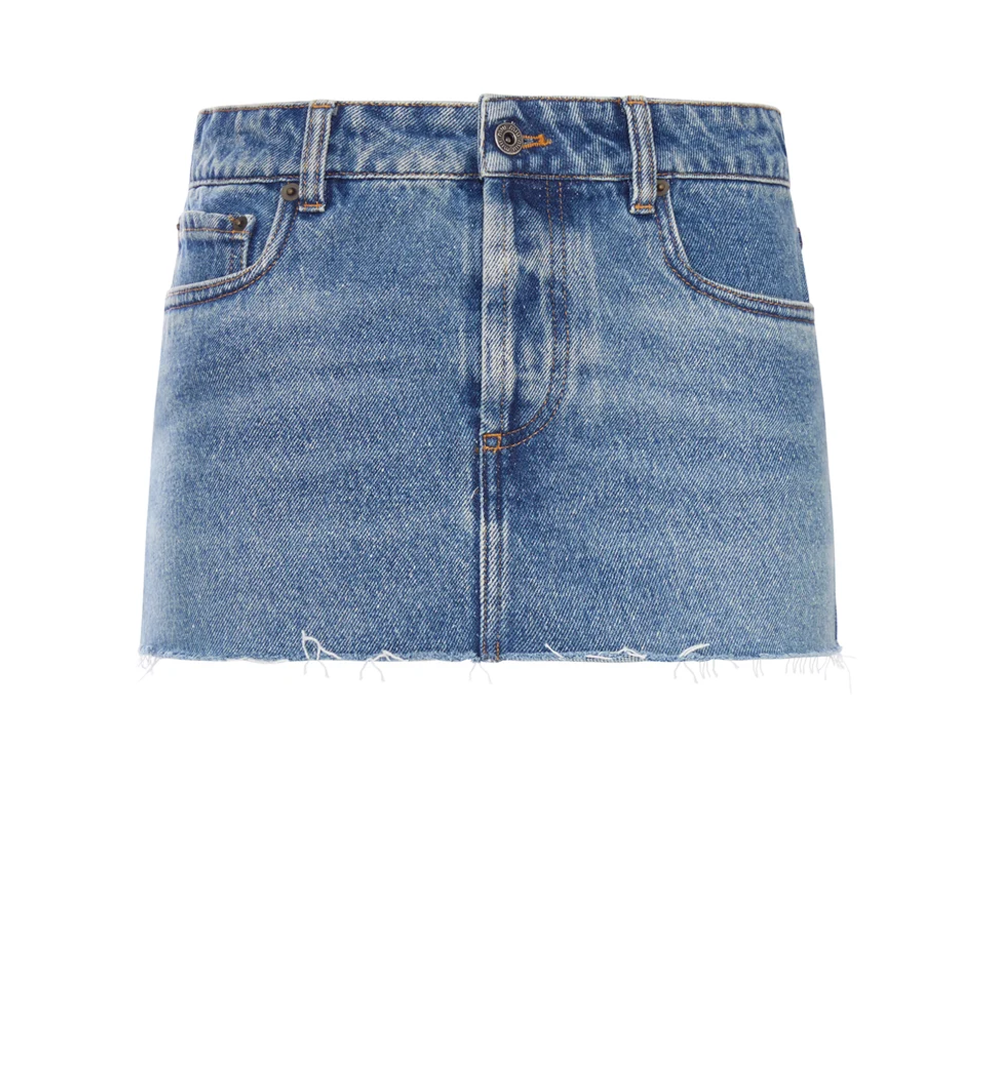Washed denim Short