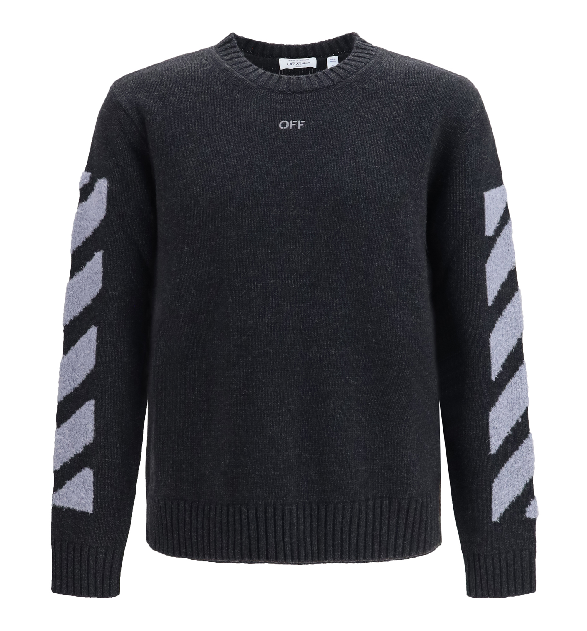 Fuzzy crewneck Sweater