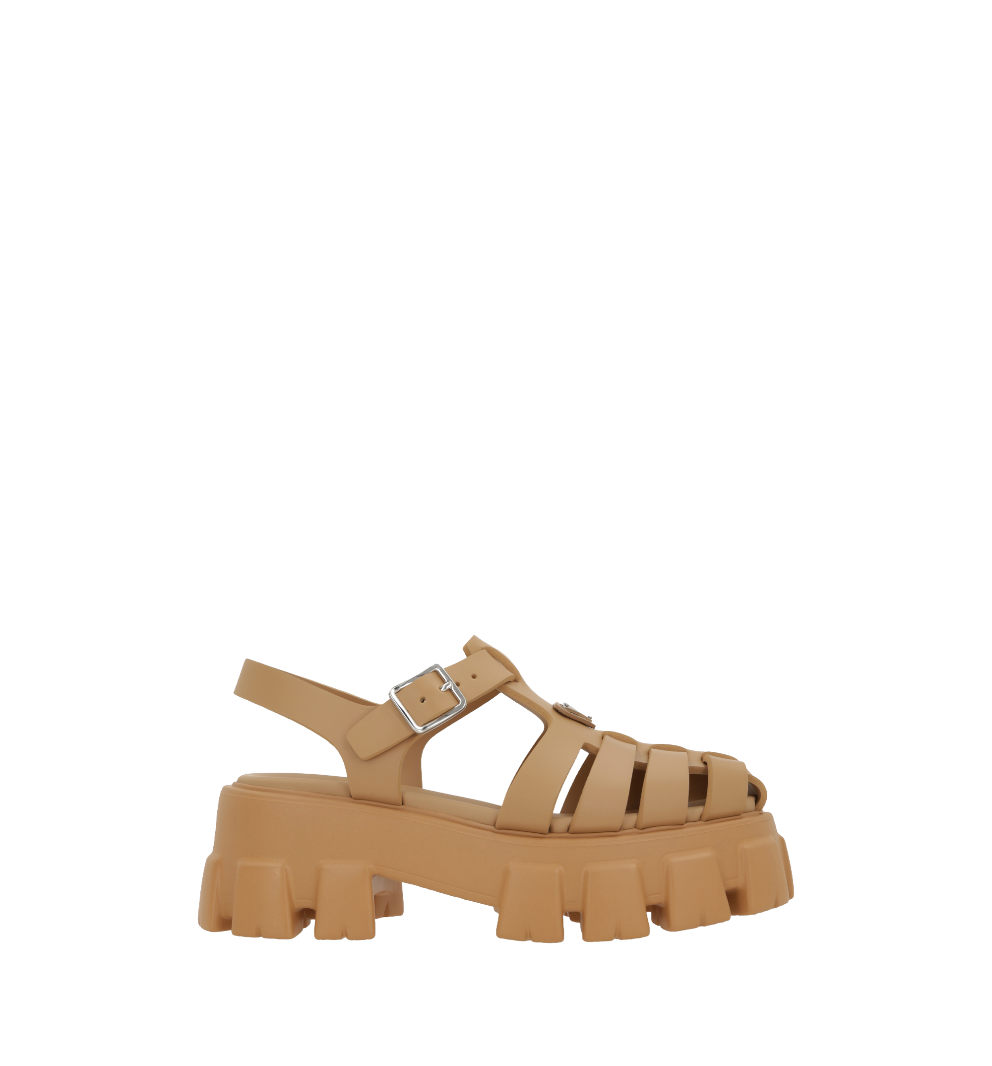 Oversize Cage Platform Sandals