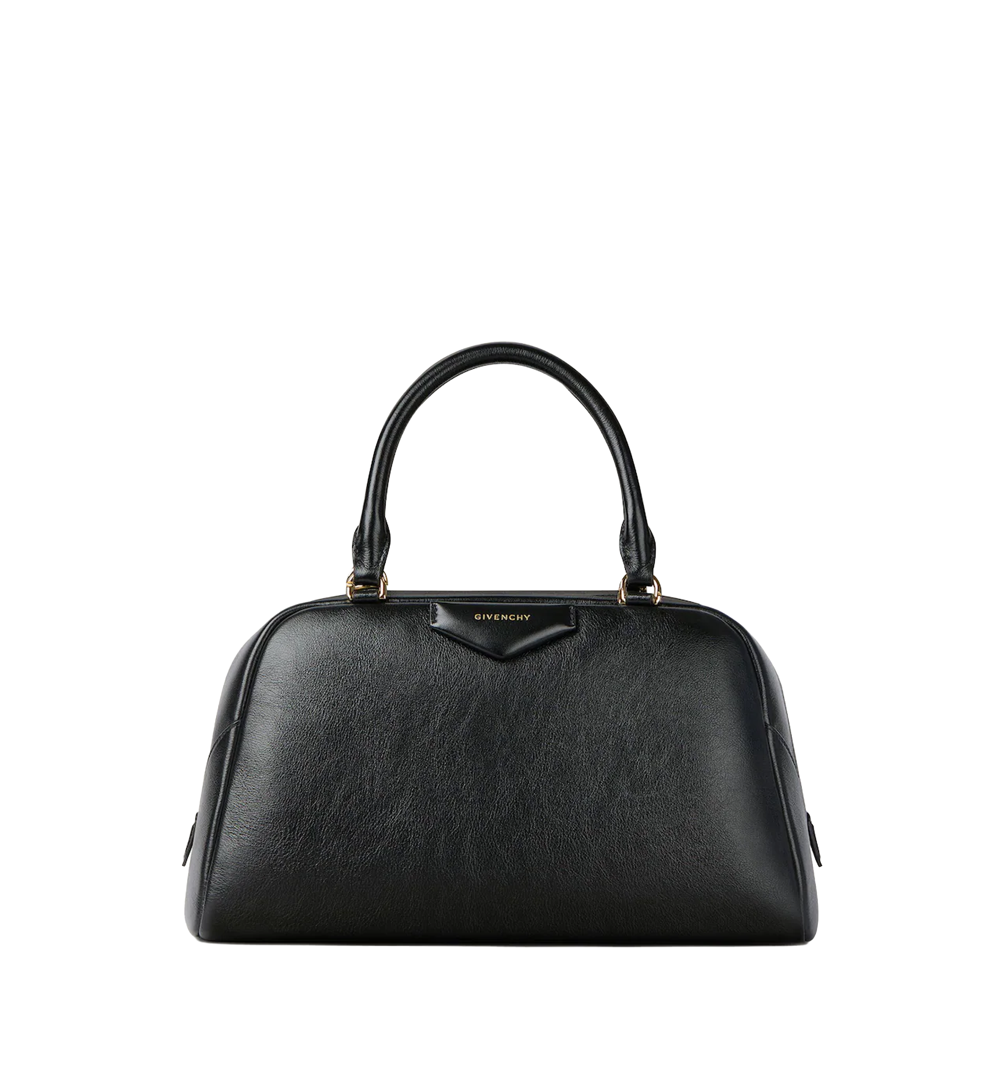 Antigona East-West Bowling bag in grained leather