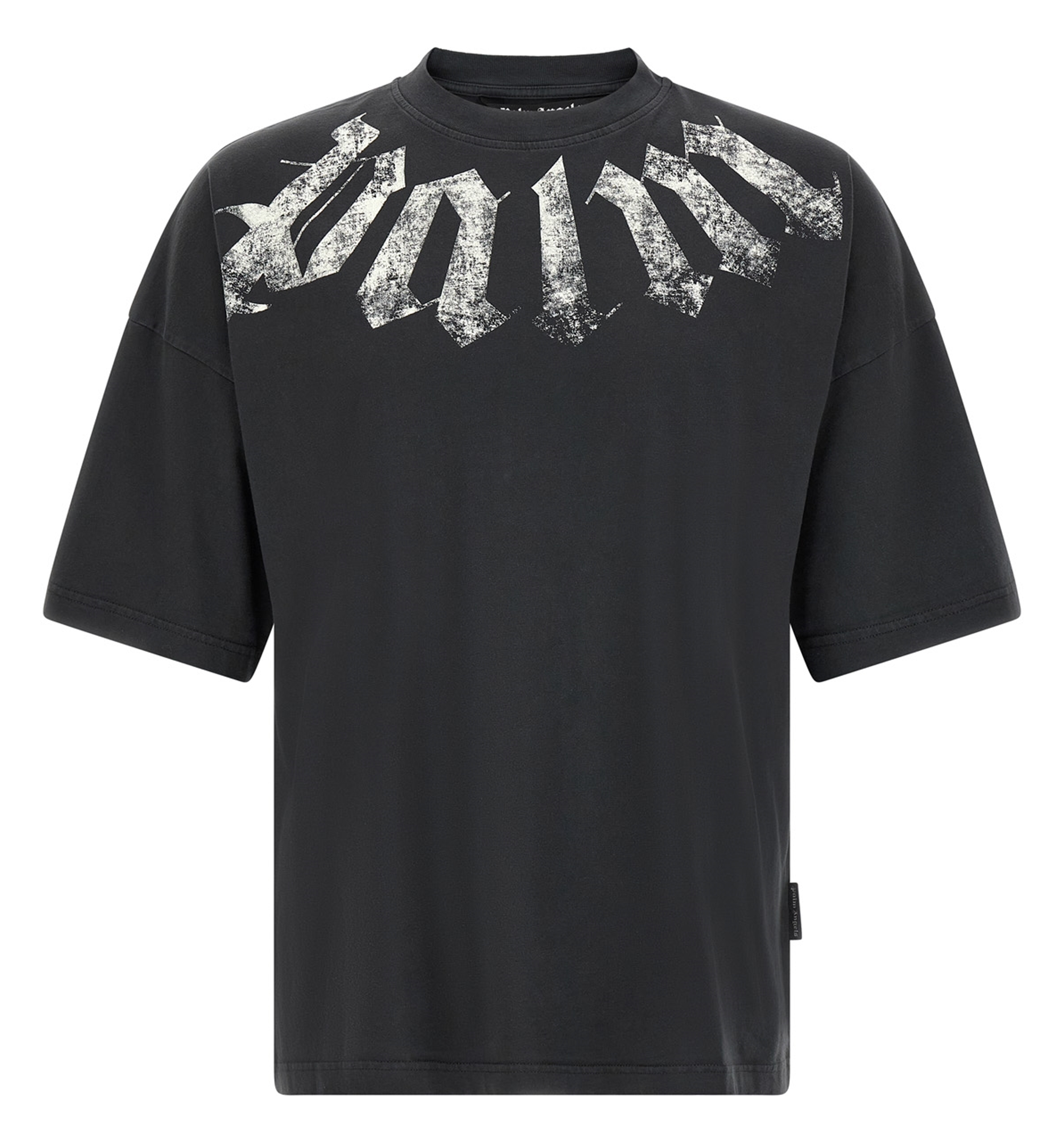 Craquelé gothic print t-shirt