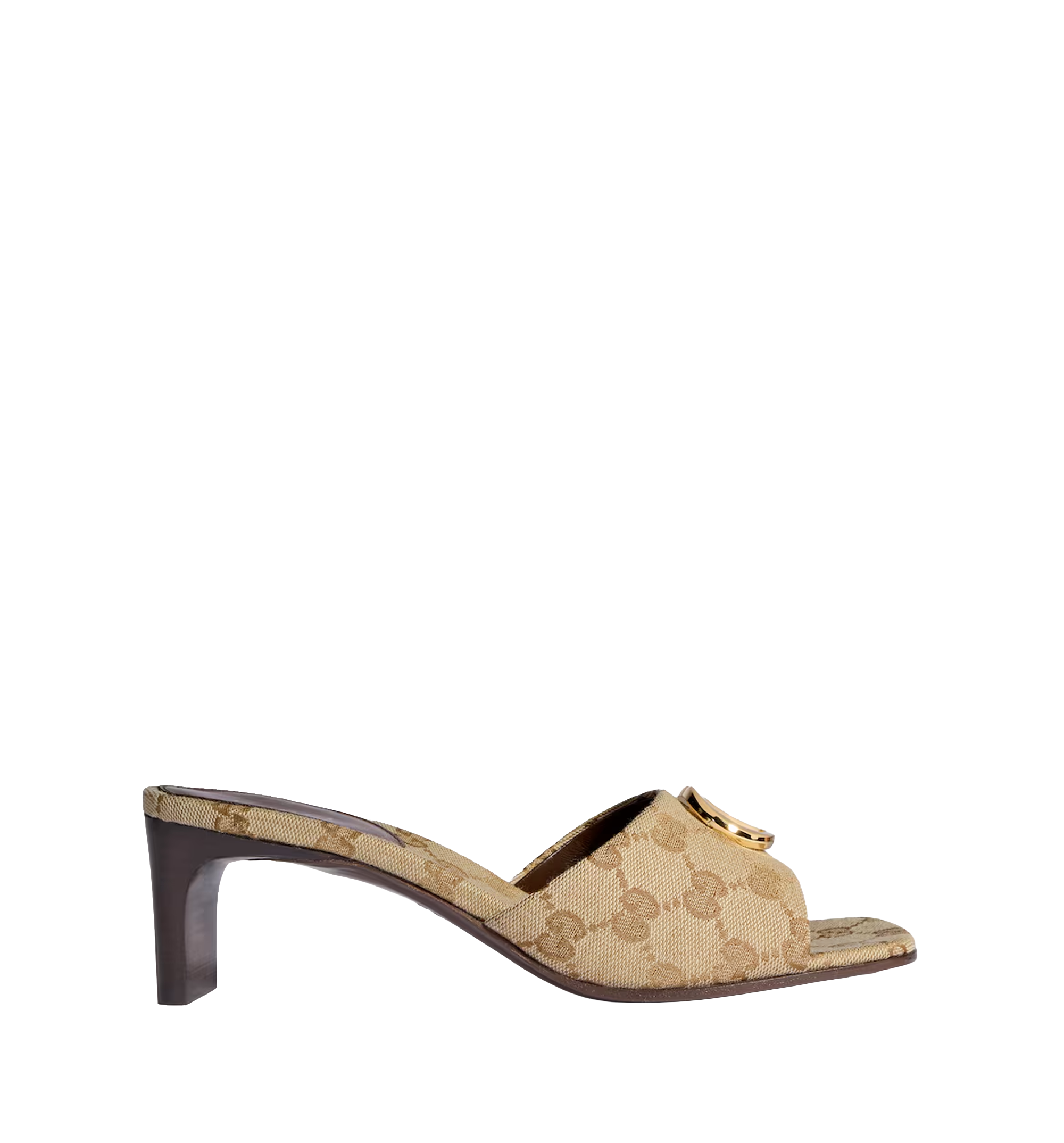 Women's slide sandal with Double G