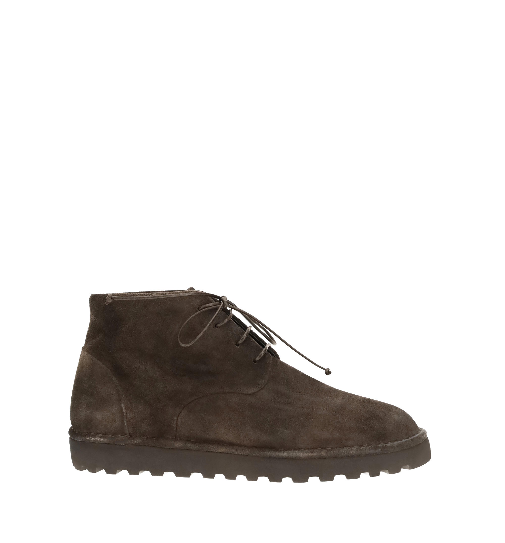 Sancrispa Alta Pomice Dark Brown Leather Ankle Boots