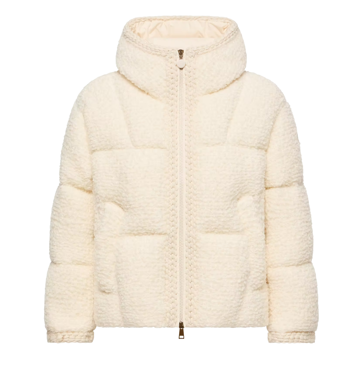 Cristallin Hooded Short Down Jacket