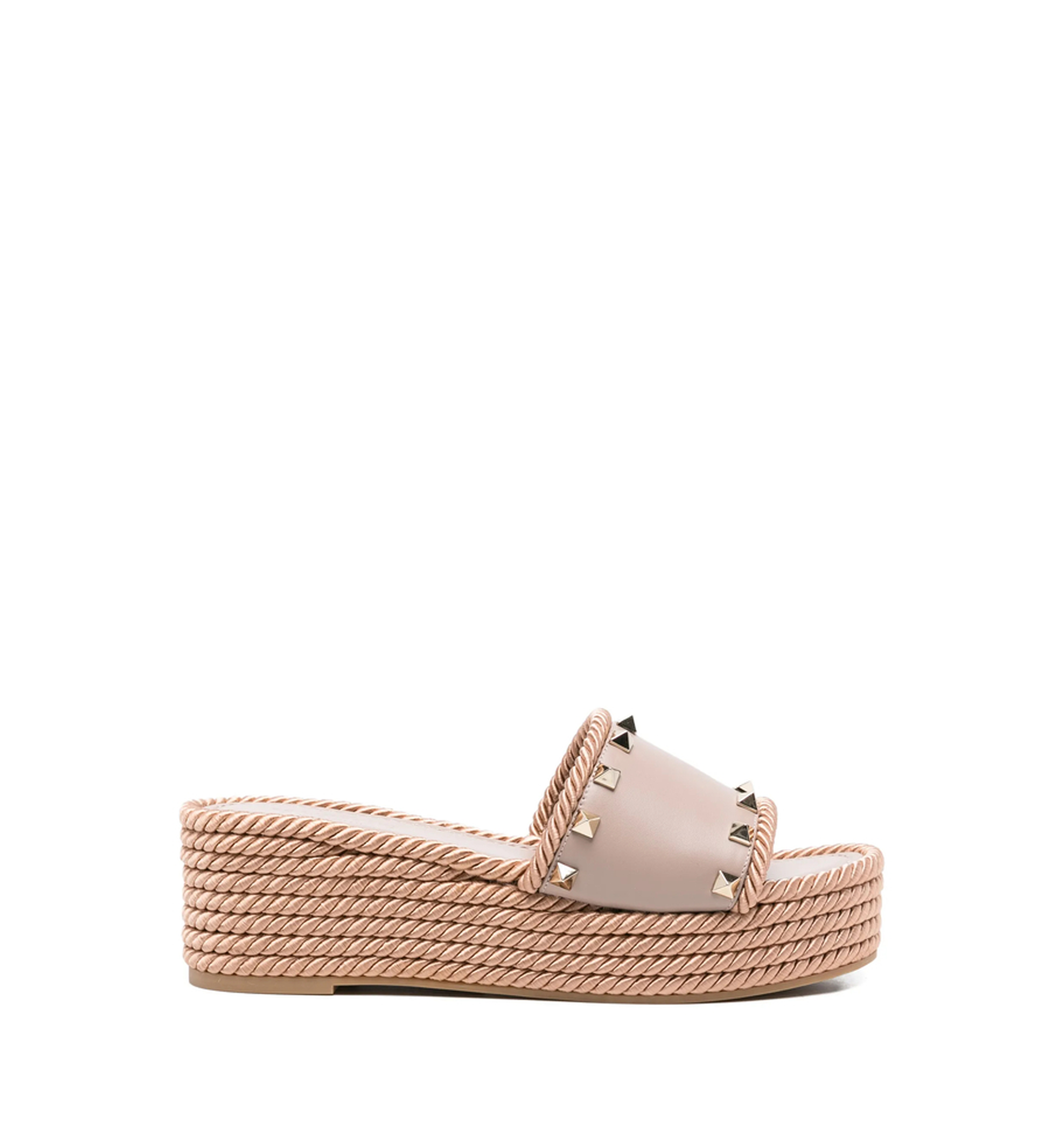 Rope-trim Sandals