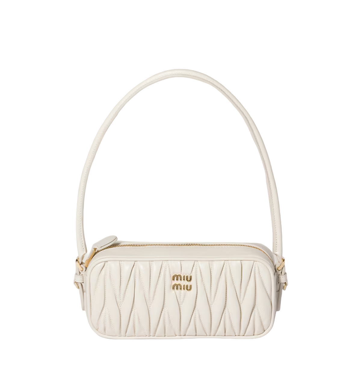Matelassé Nappa Leather Pouch
