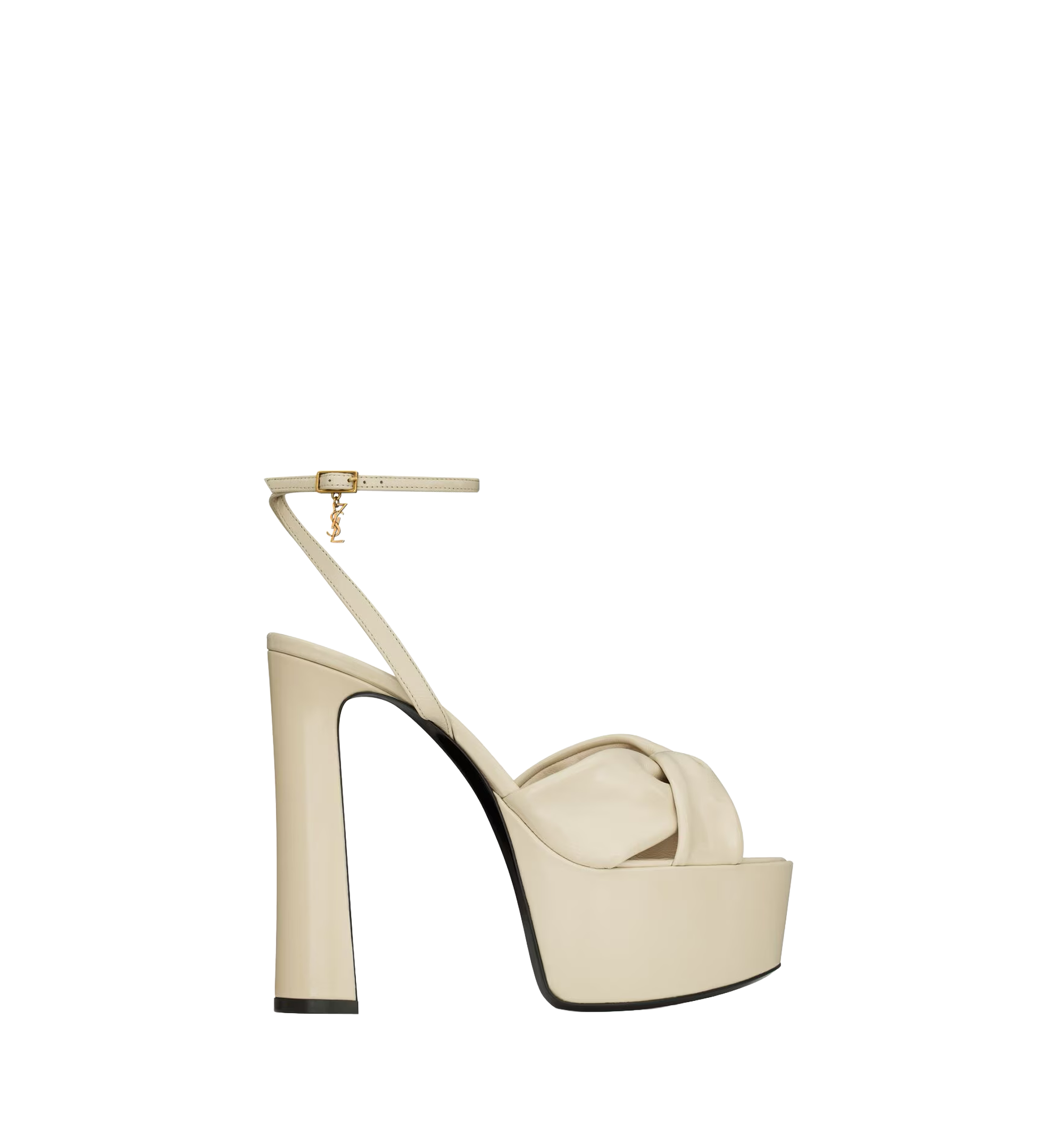 Franciane Platform Sandals In Smooth Leather