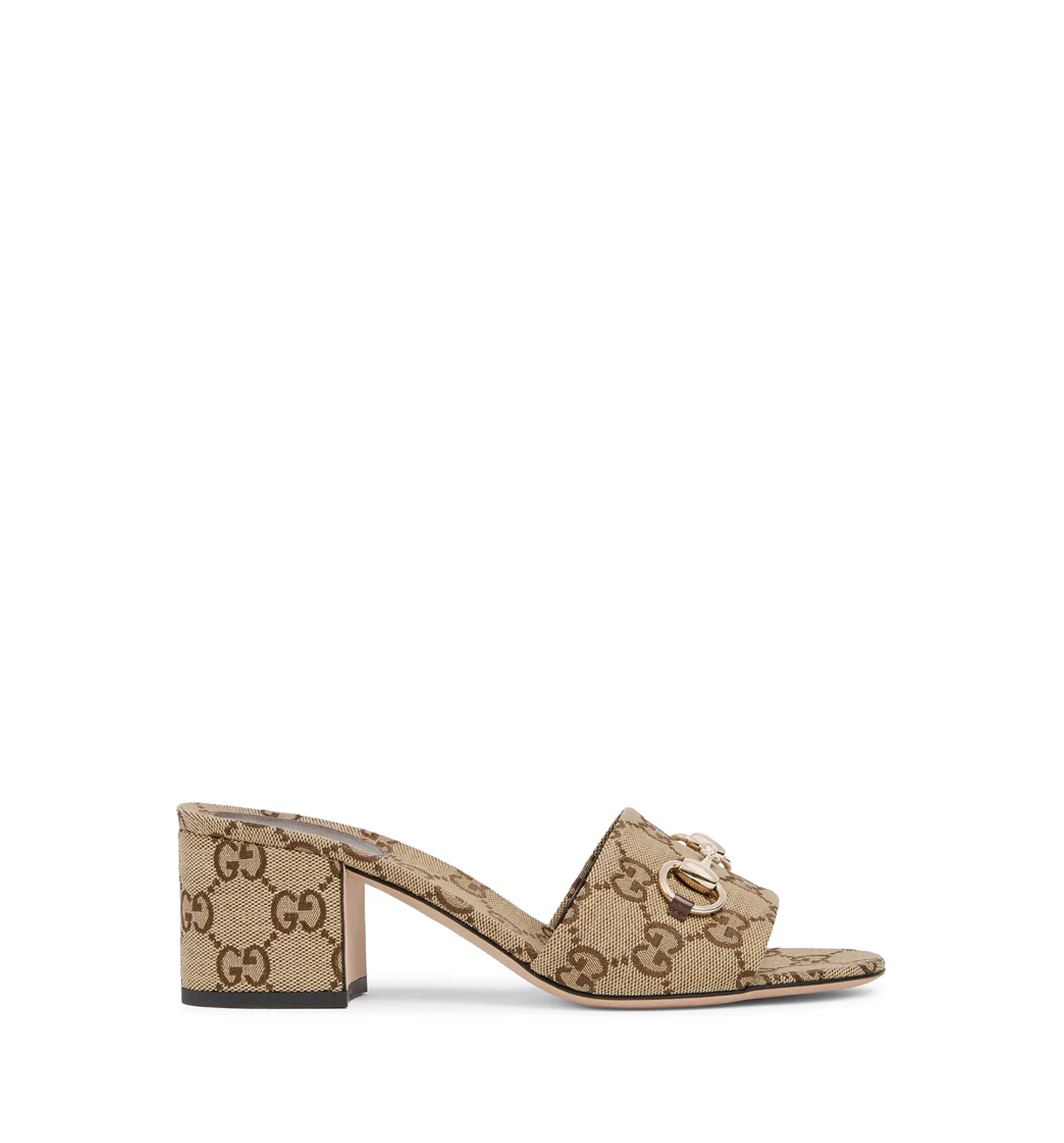 Women's slide sandal with Horsebit