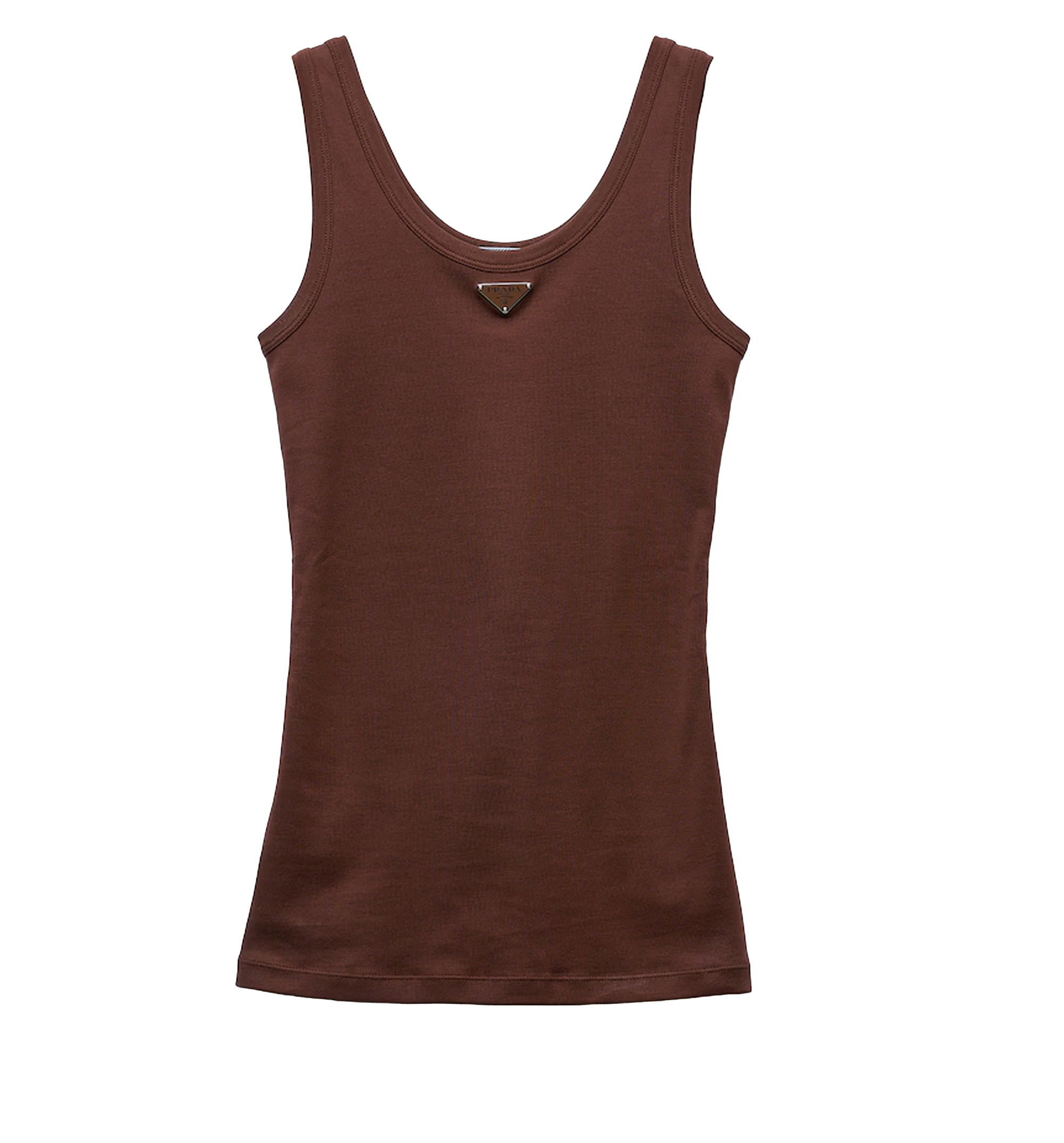 Ribbed knit tank top
