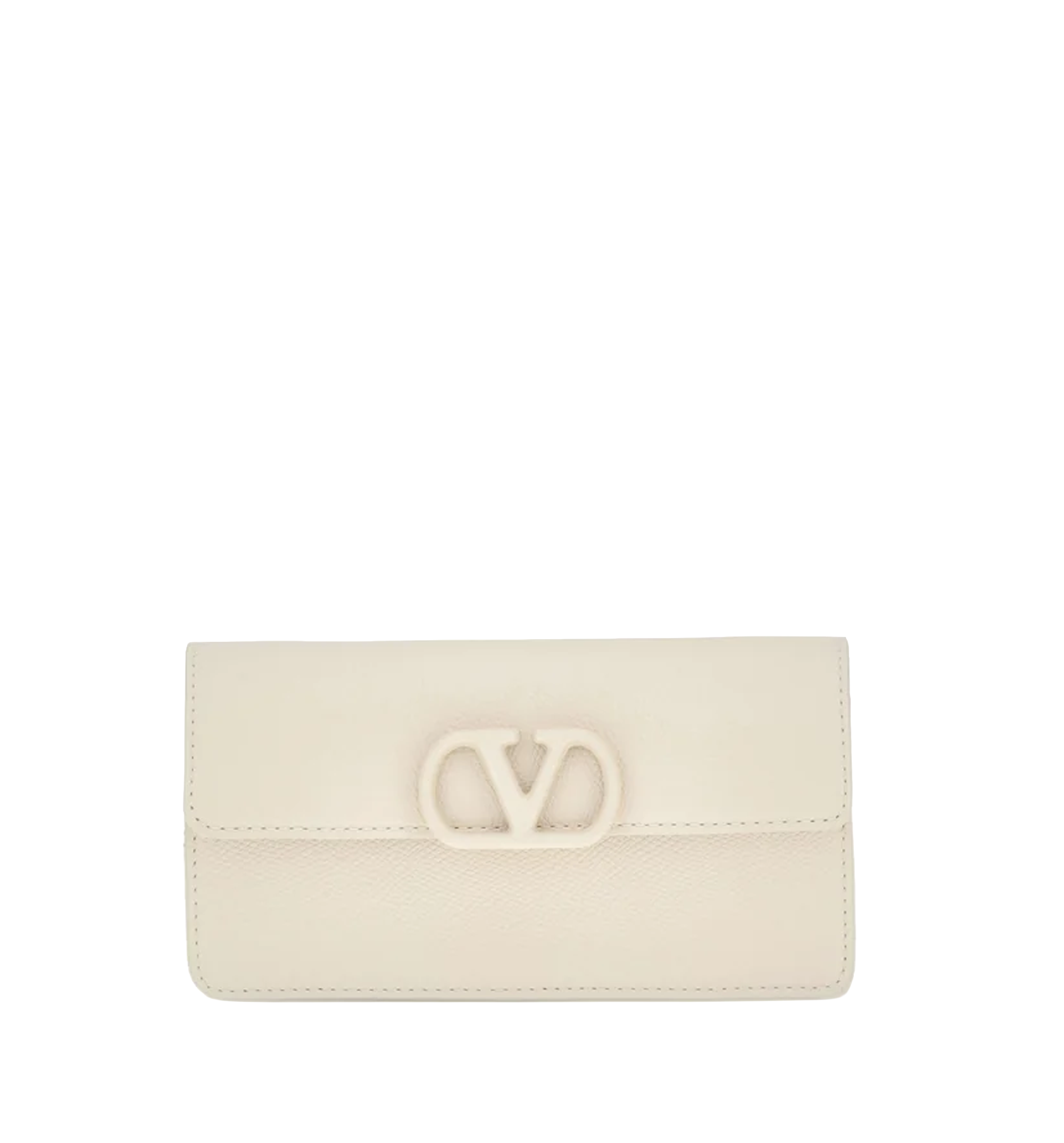 VLogo Signature Foldover Top Wallet