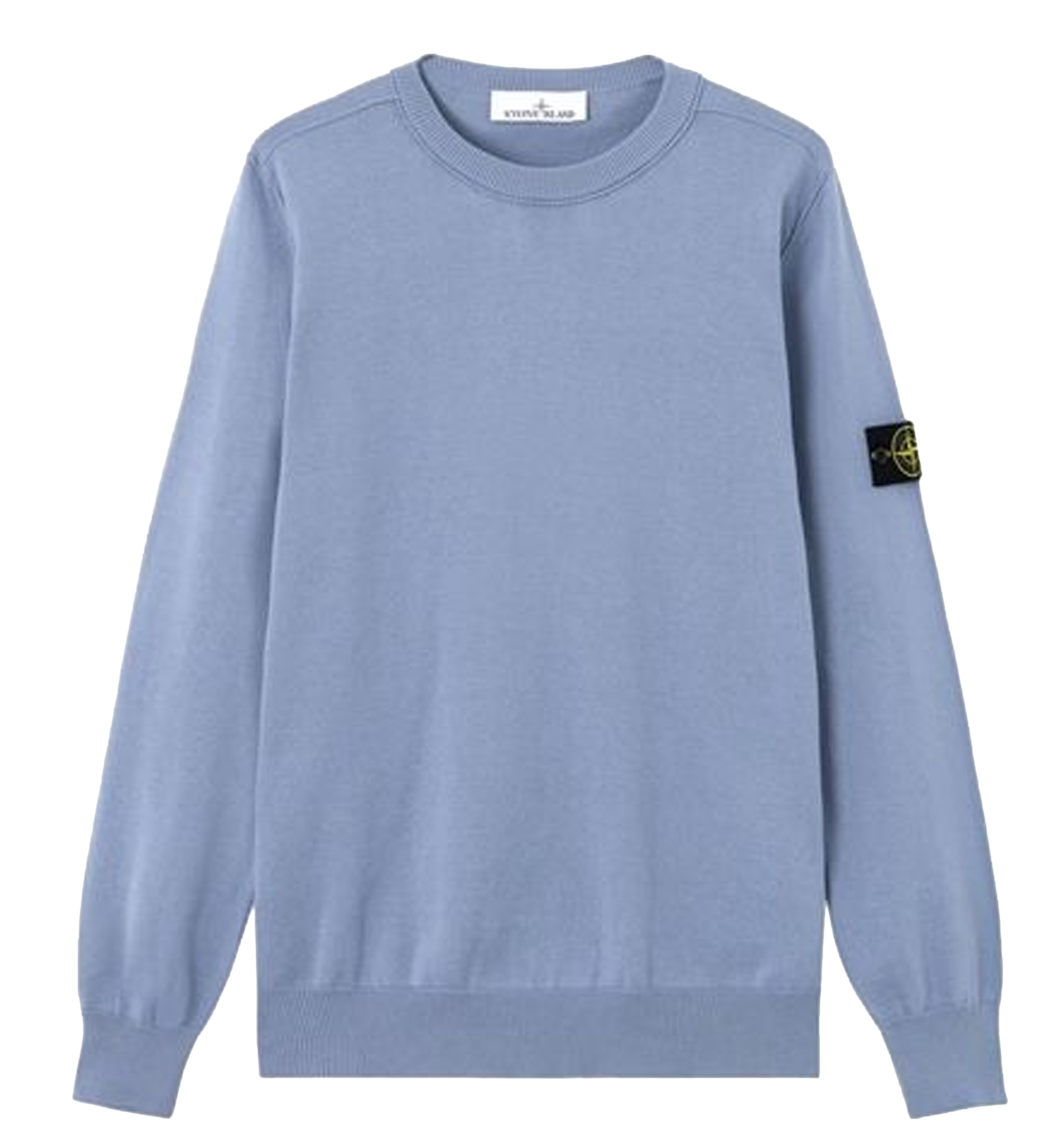 Crewneck cotton sweater