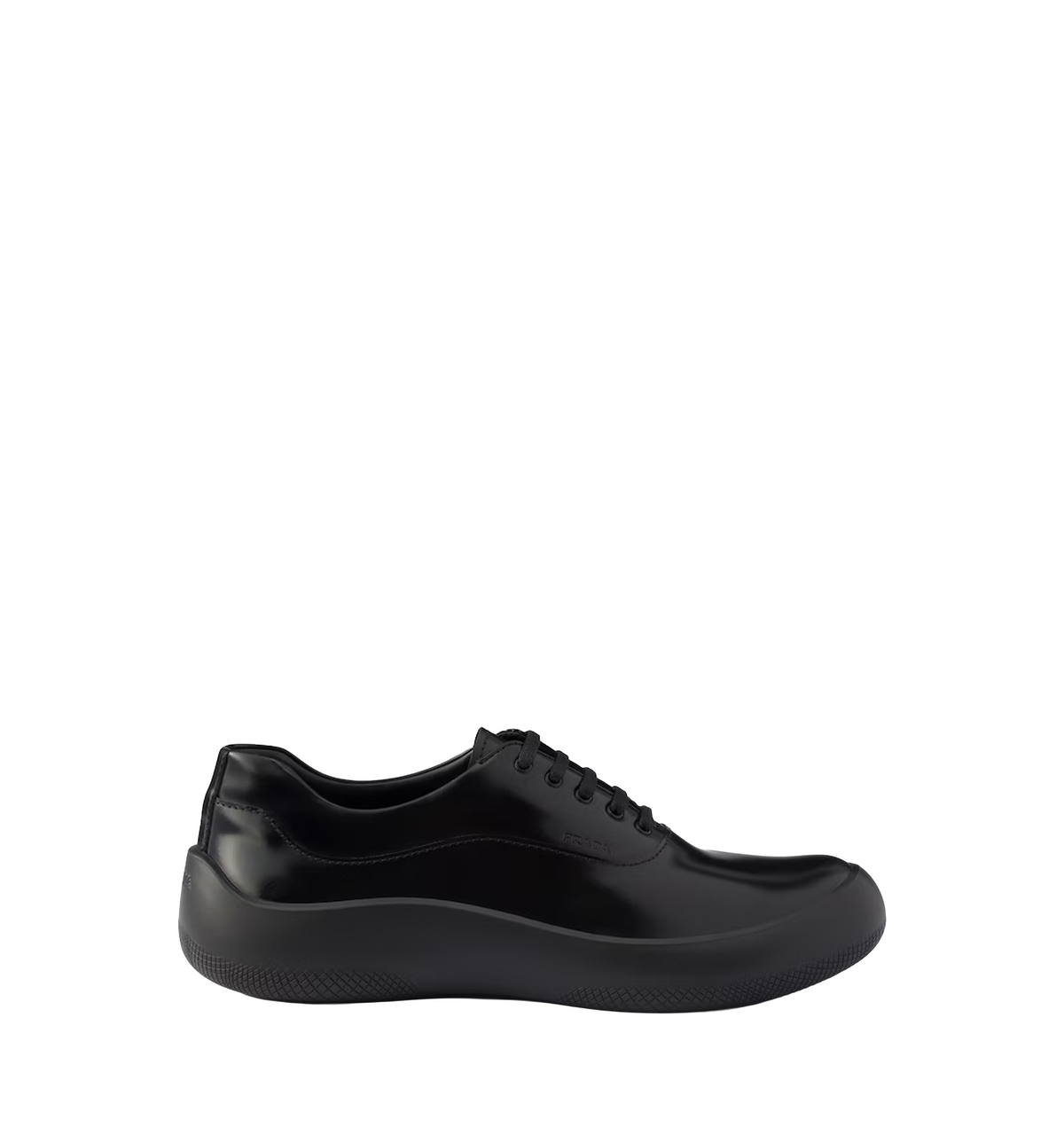 Brushed leather sneakers