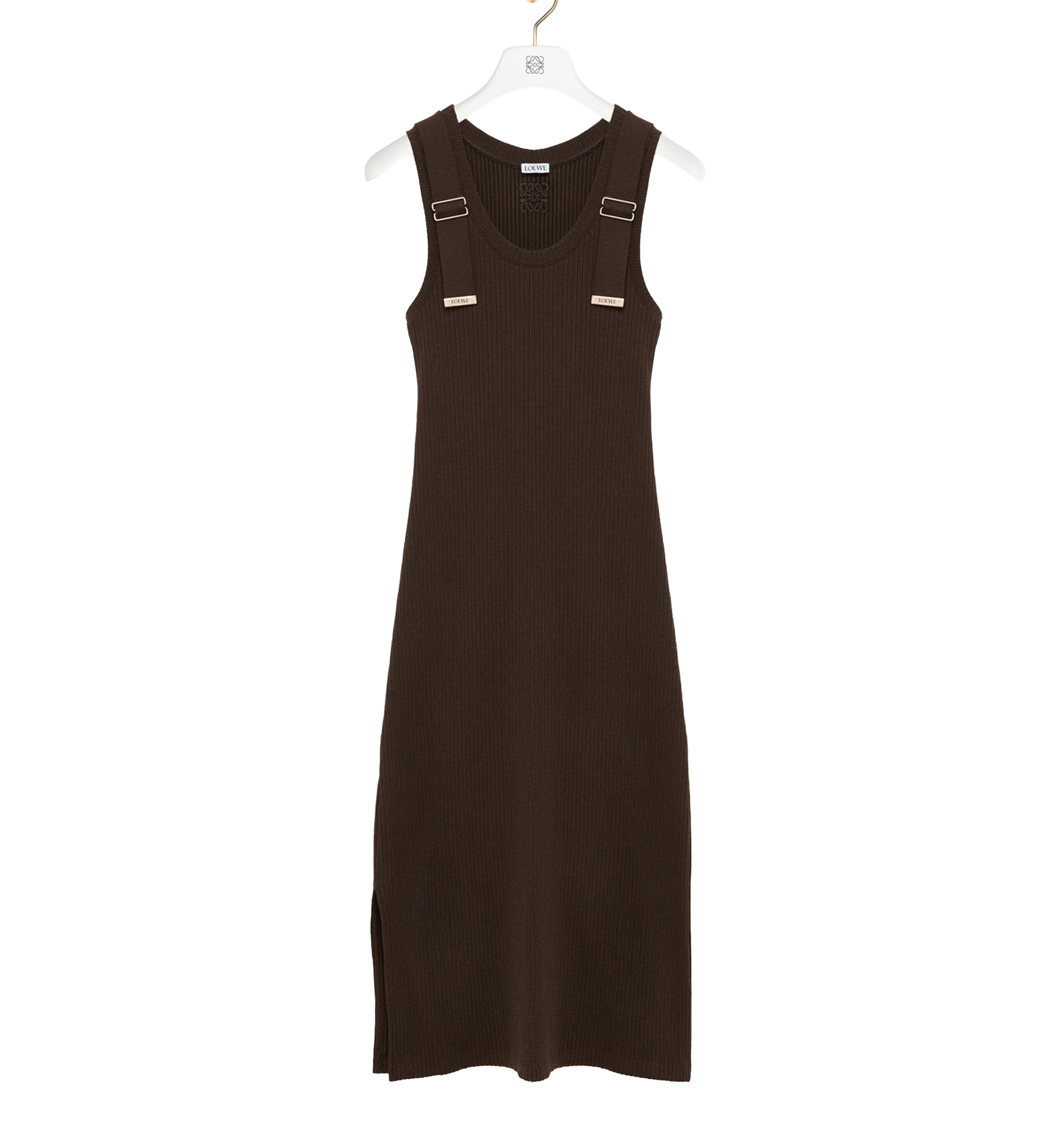 Dress in stretch cotton