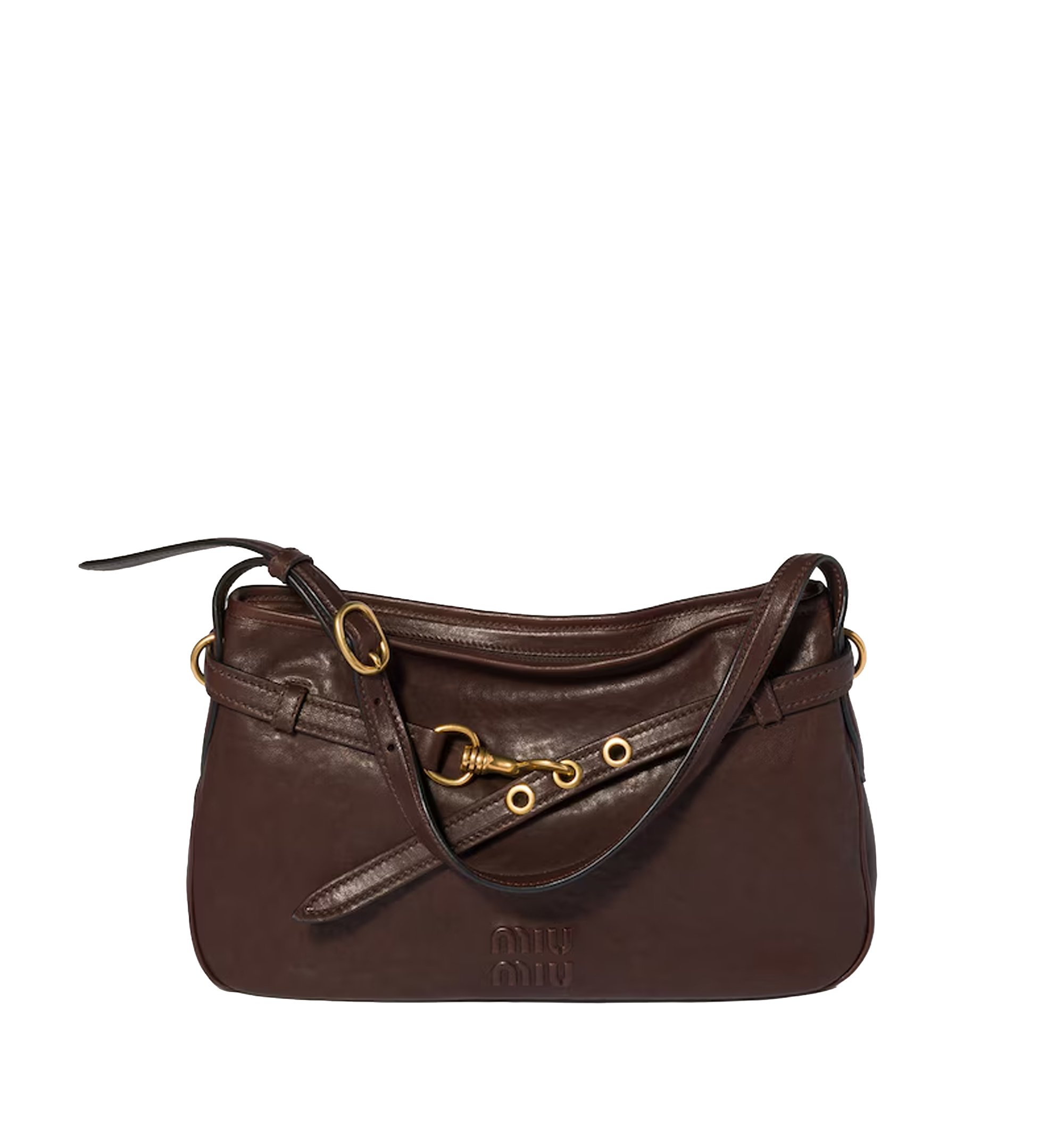 Aventure leather shoulder bag