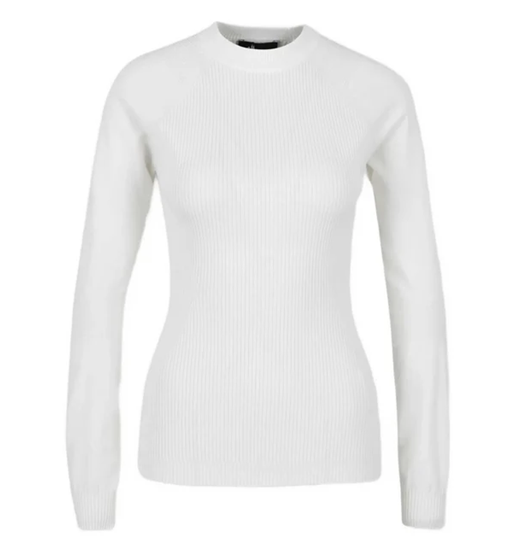 Knitted crew neck sweater