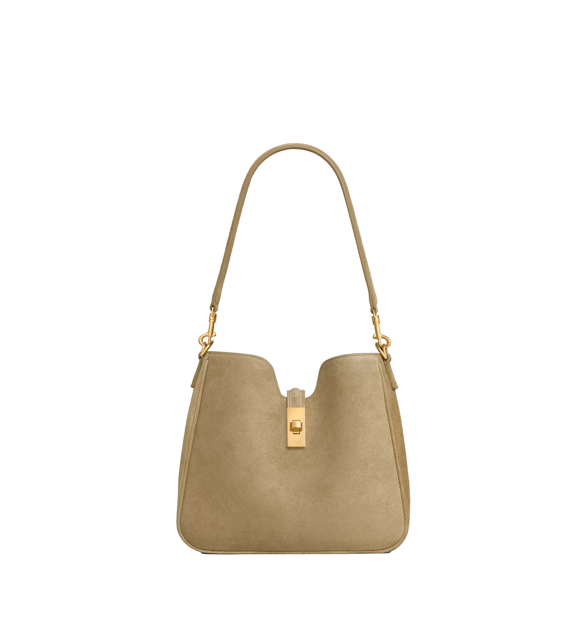 Camilla 16 suede crossbody bag