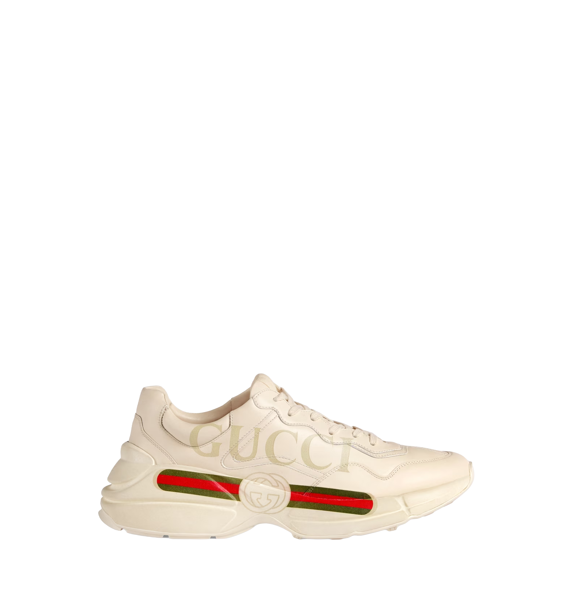 Men's Rhyton sneaker with Gucci logo