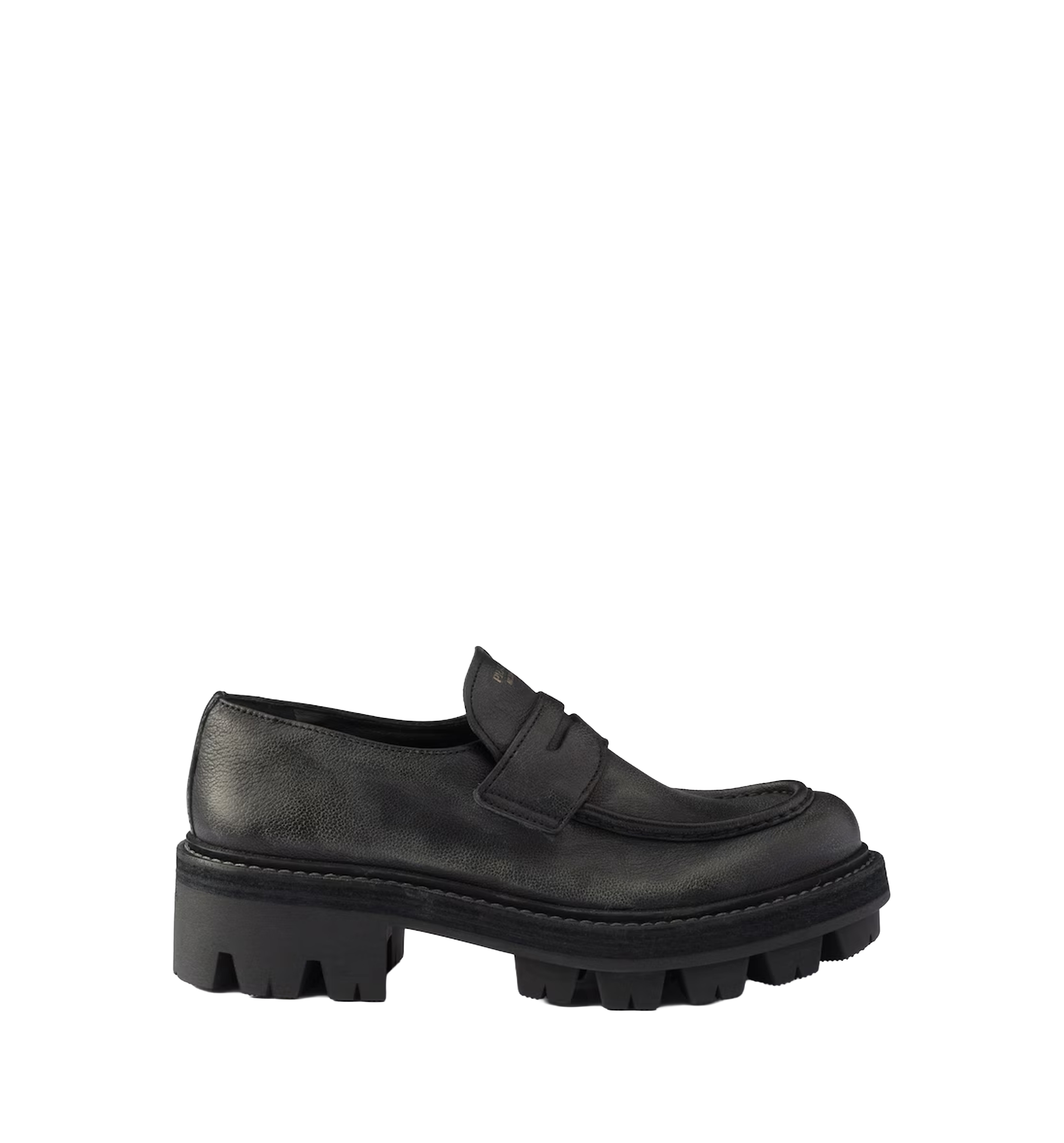 Leather loafers
