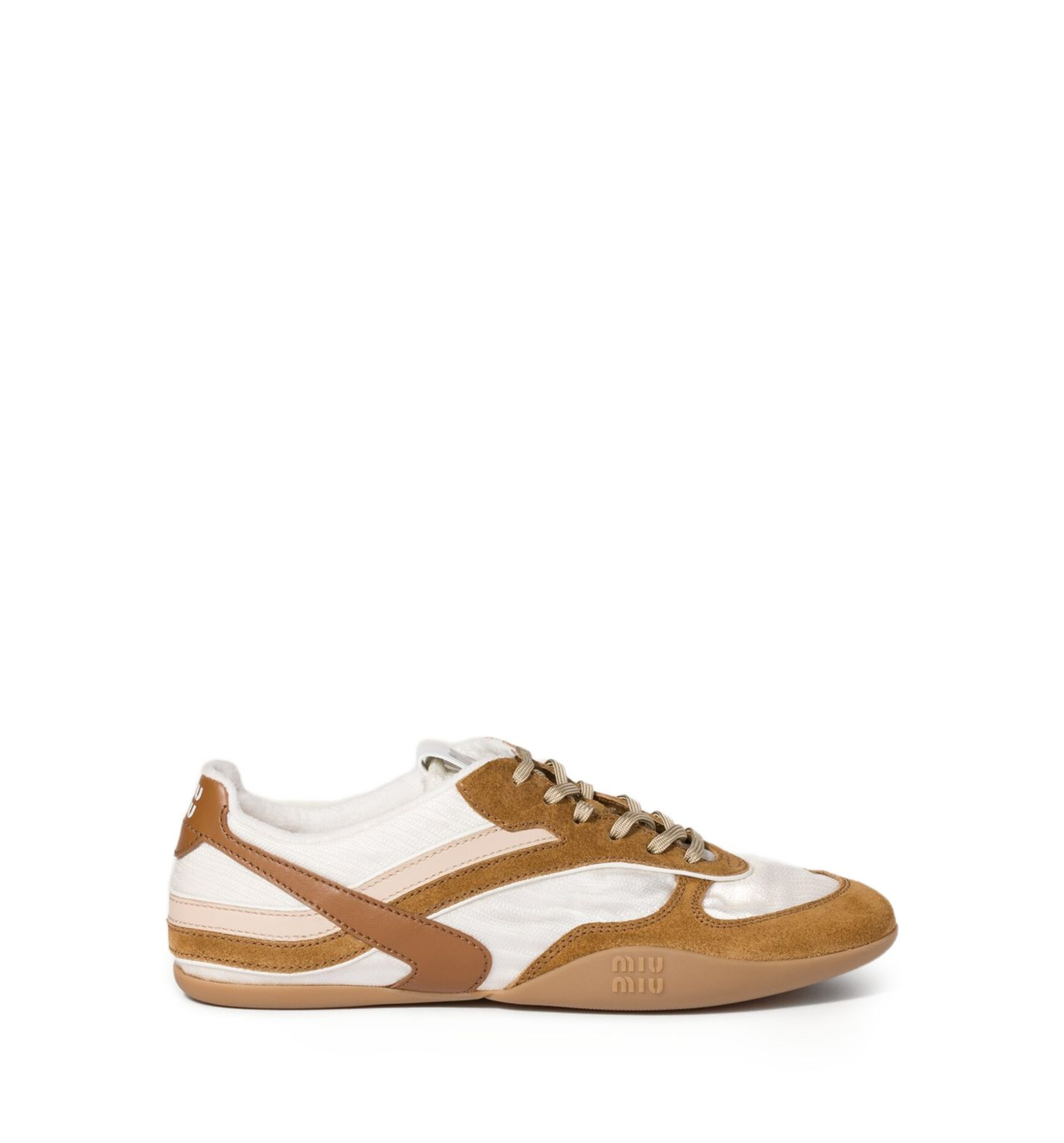 Gymnasium Technical Fabric And Suede Sneakers