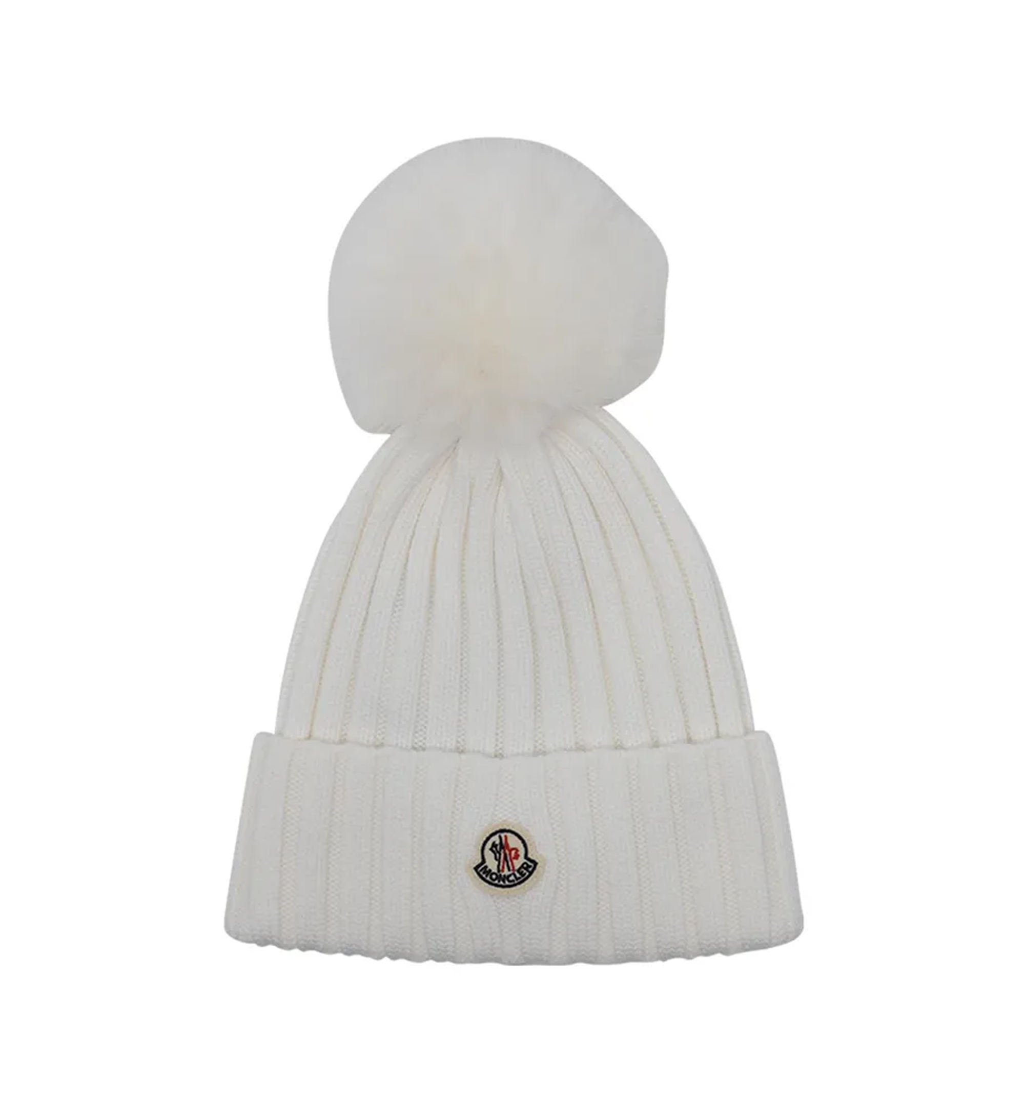 Wool Beanie With Pom-Pom