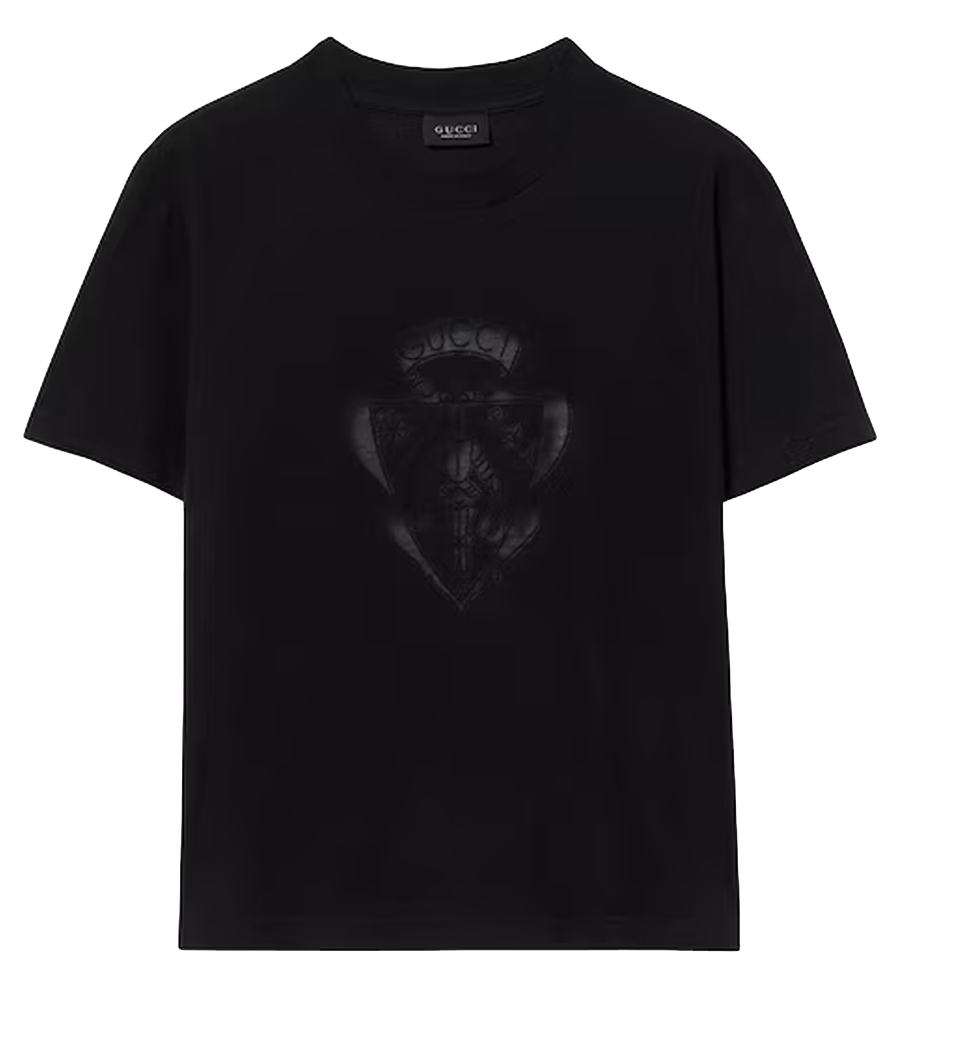 Cotton jersey T-shirt with Gucci crest