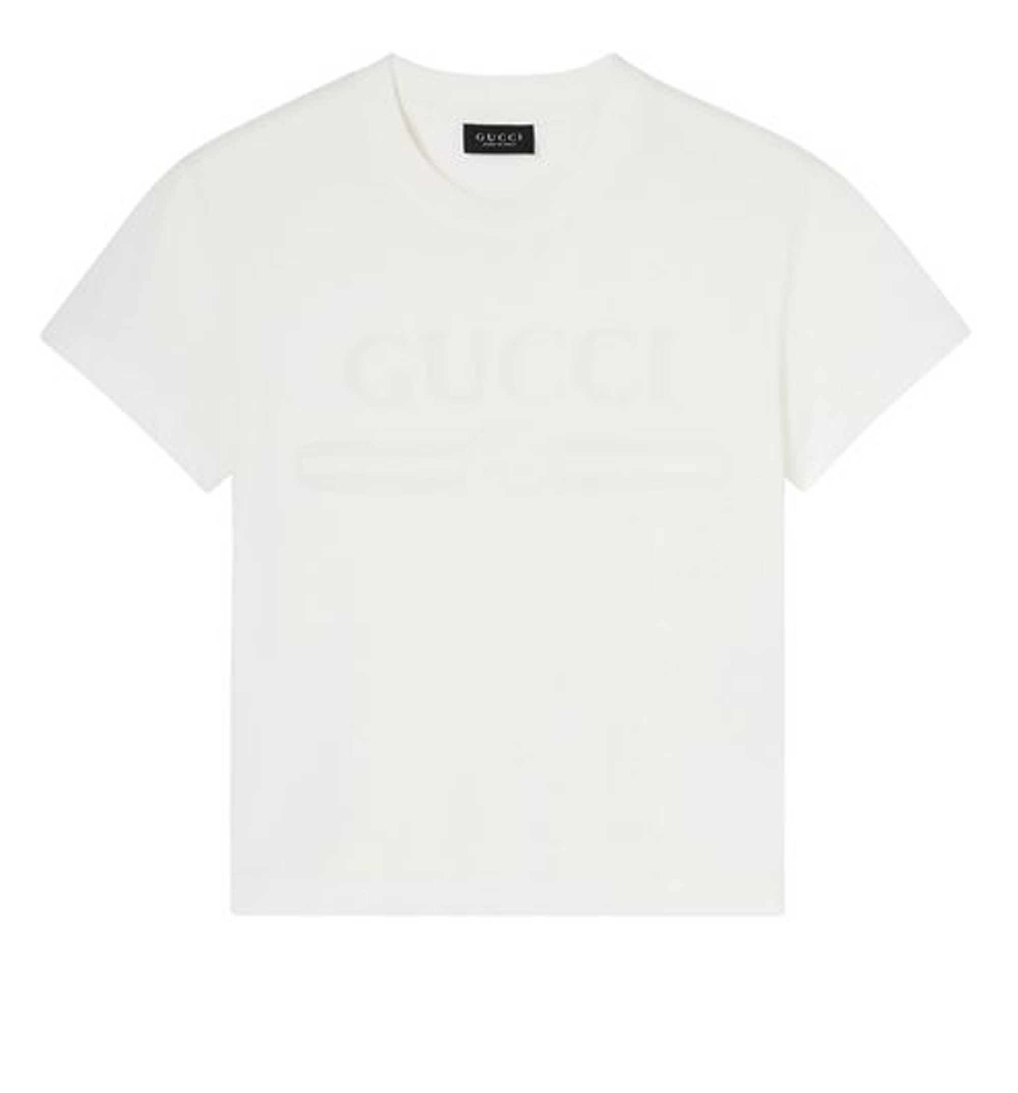 Cotton jersey T-shirt with devoré detail