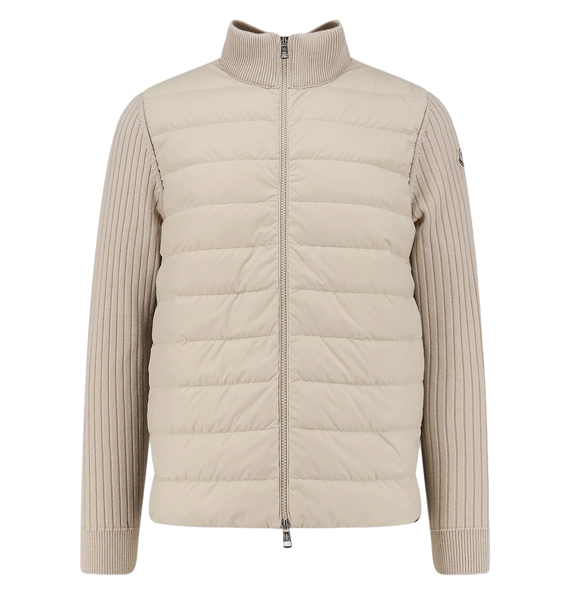 Wool blend padded jacket