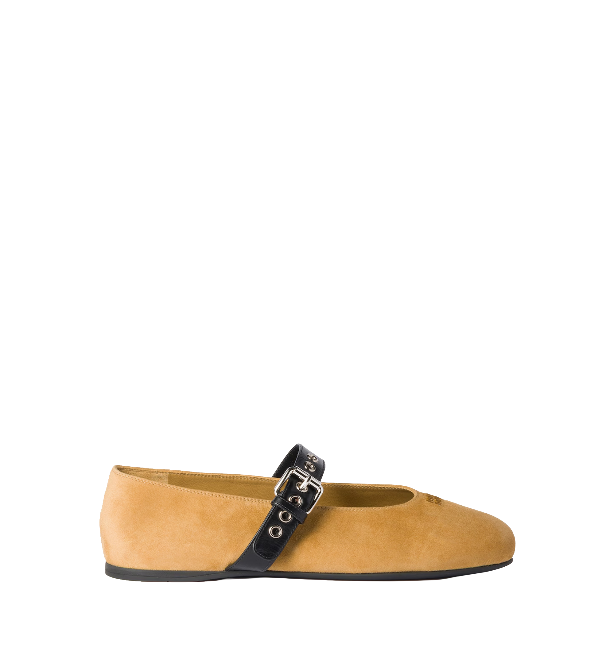 Suede ballerinas