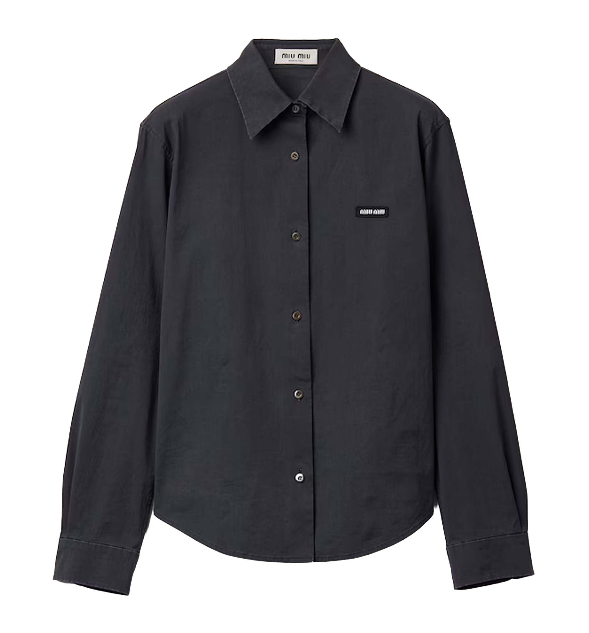 Stretch poplin shirt
