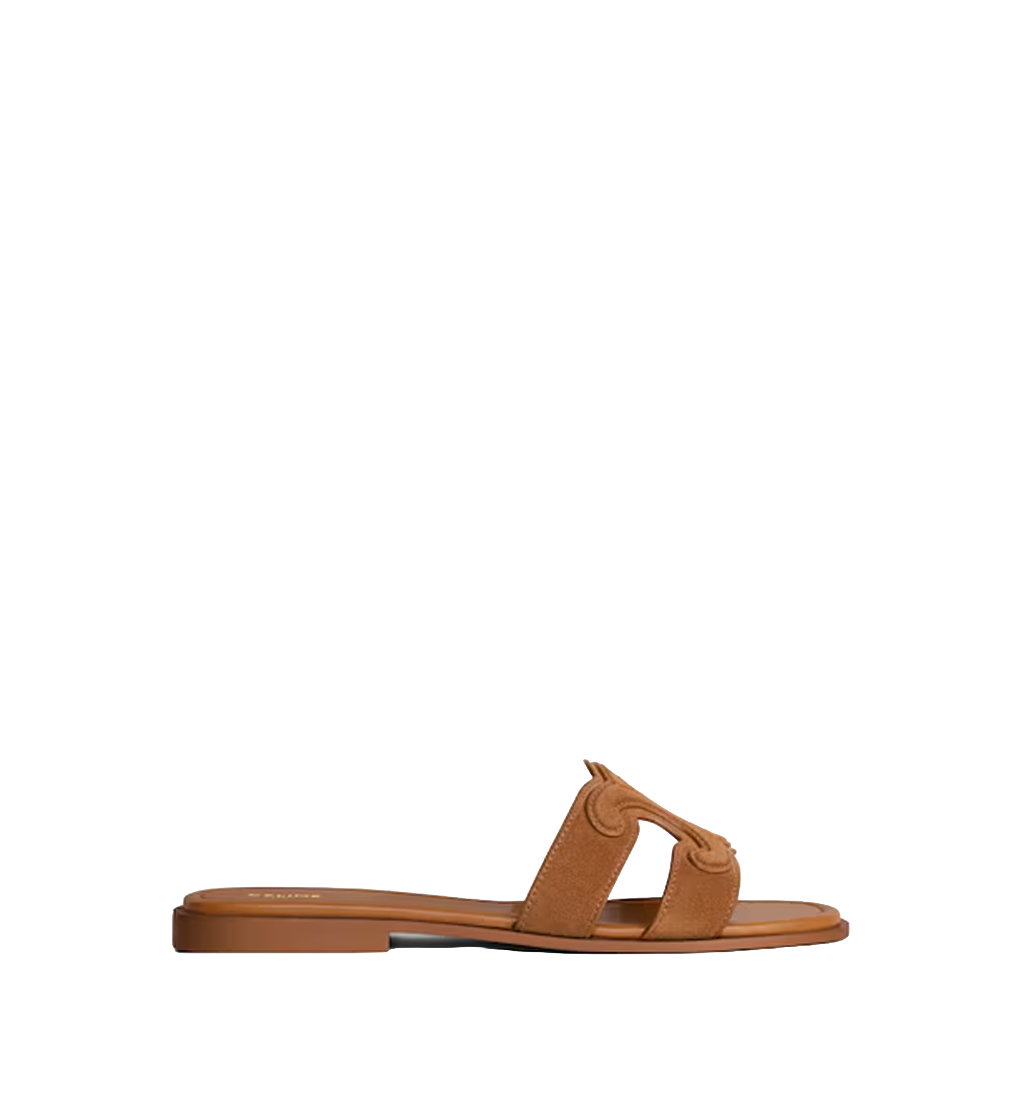 Marina suede sandals with Triomphe logo