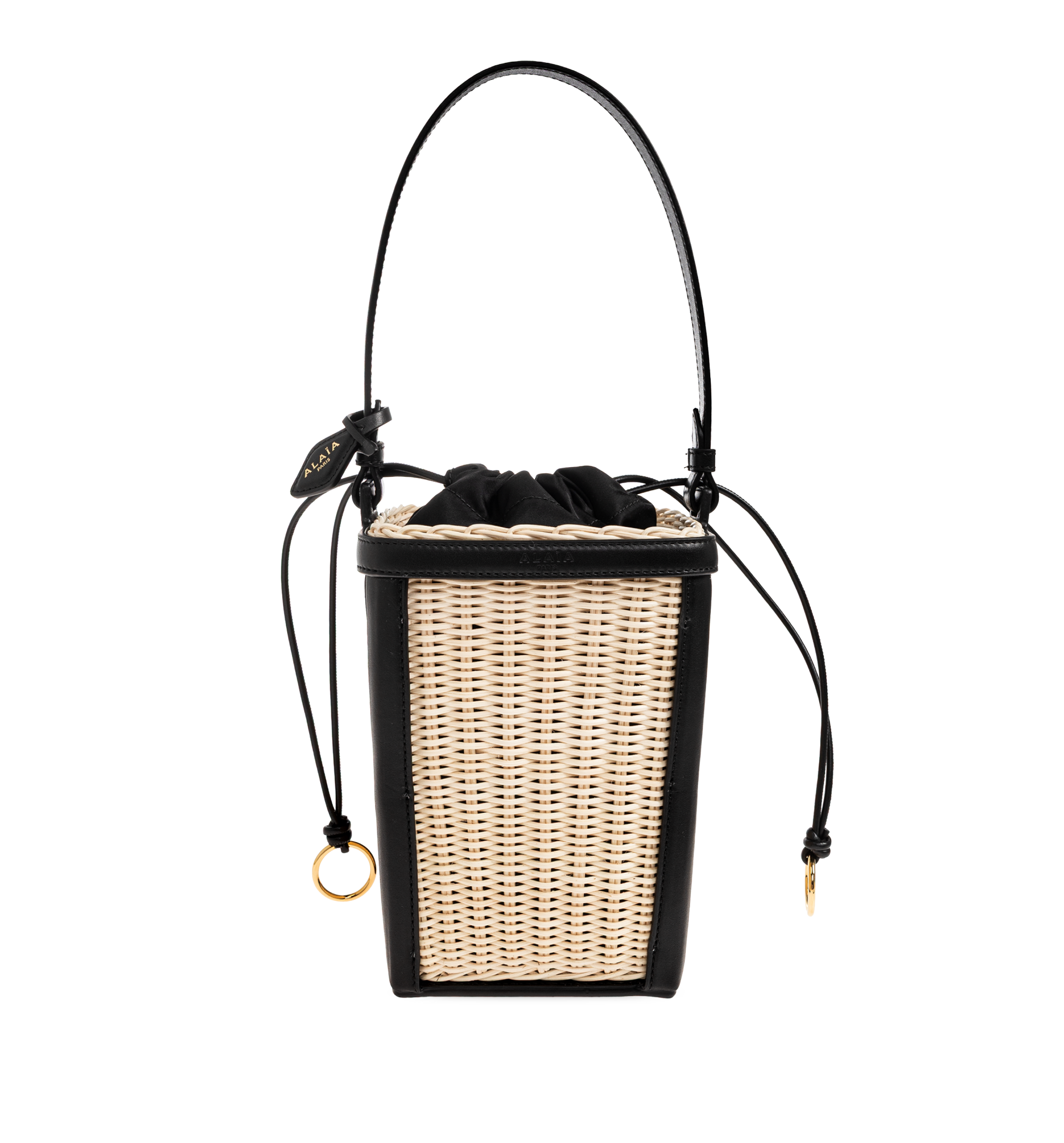 Bucket Small Bag In Wicker
