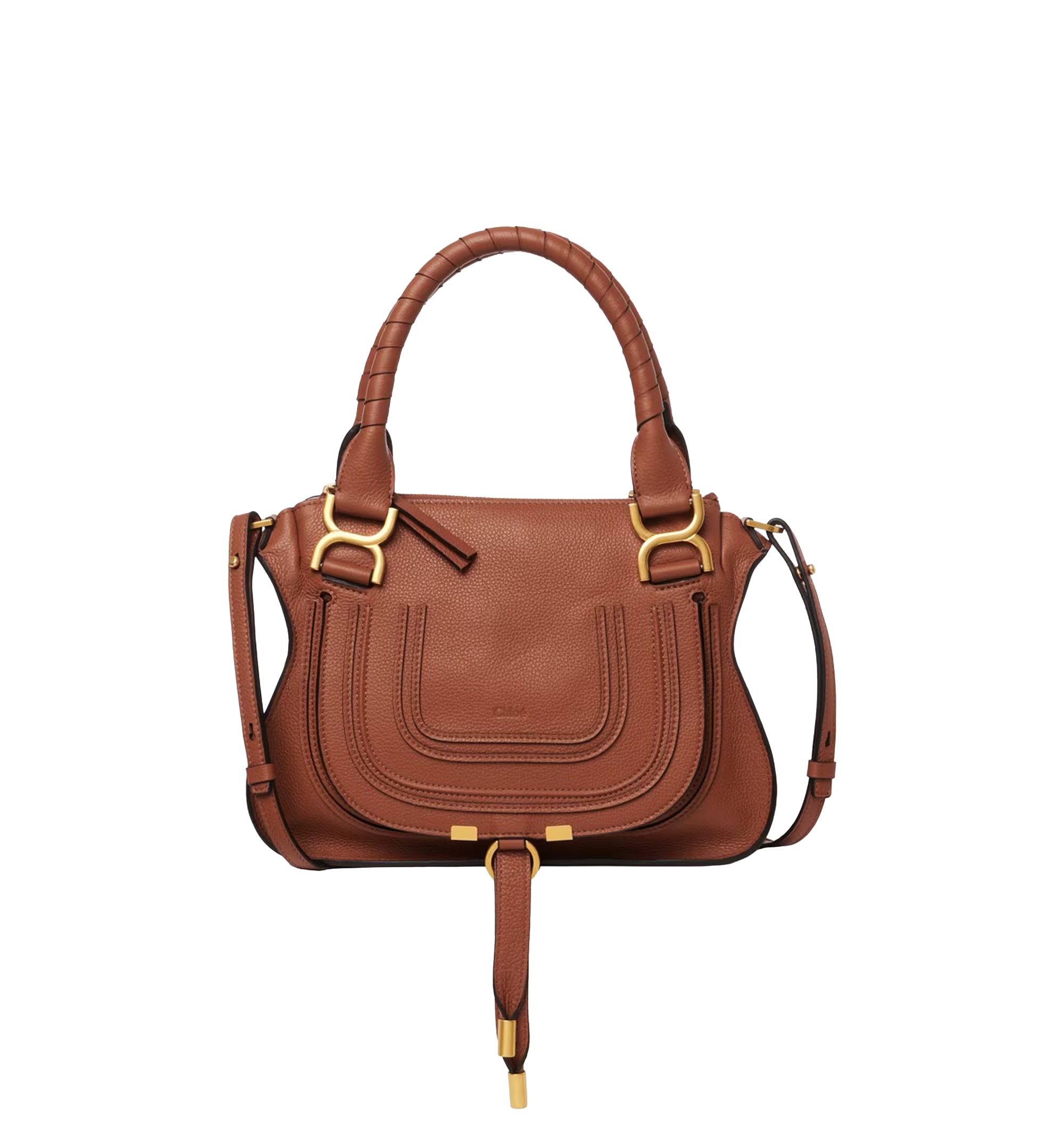 Small Marcie bag in grained leather