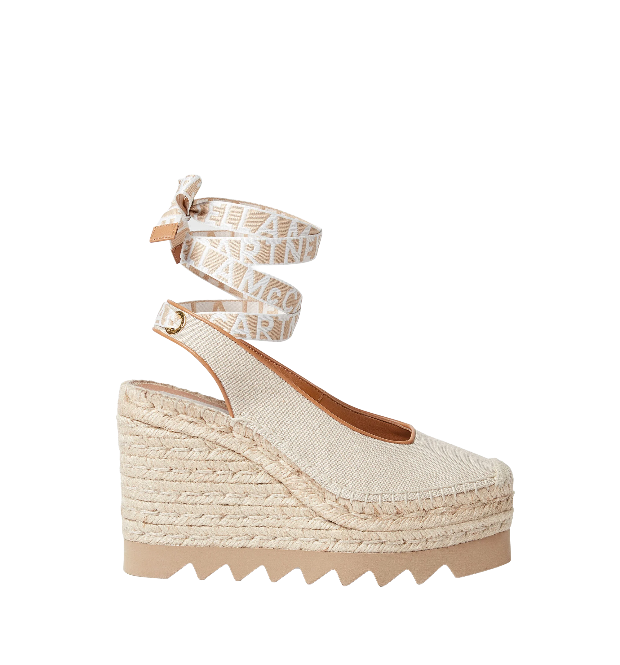Gaia Wedge Slingback Espadrilles