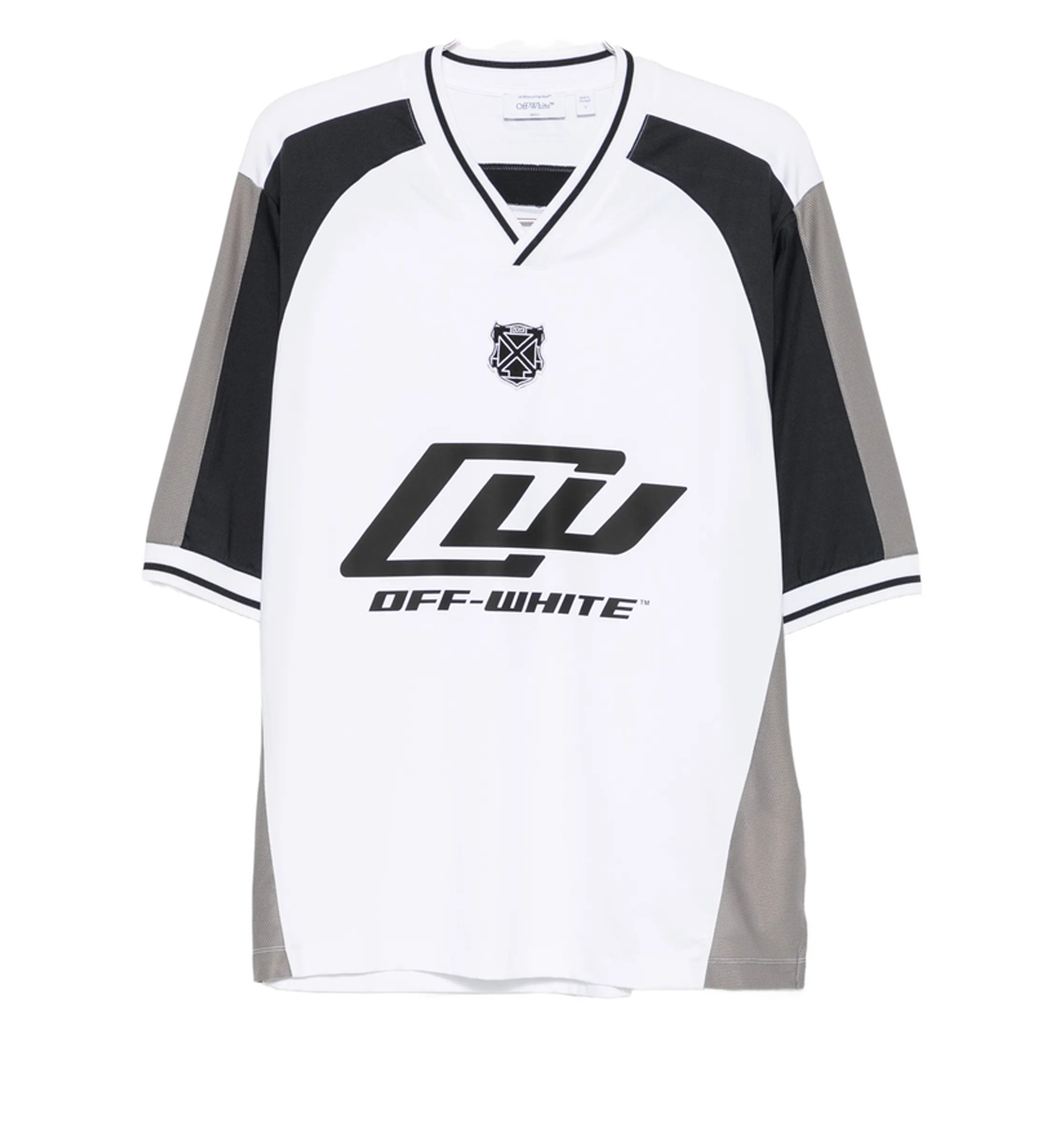 Logo-print V-neck T-shirt