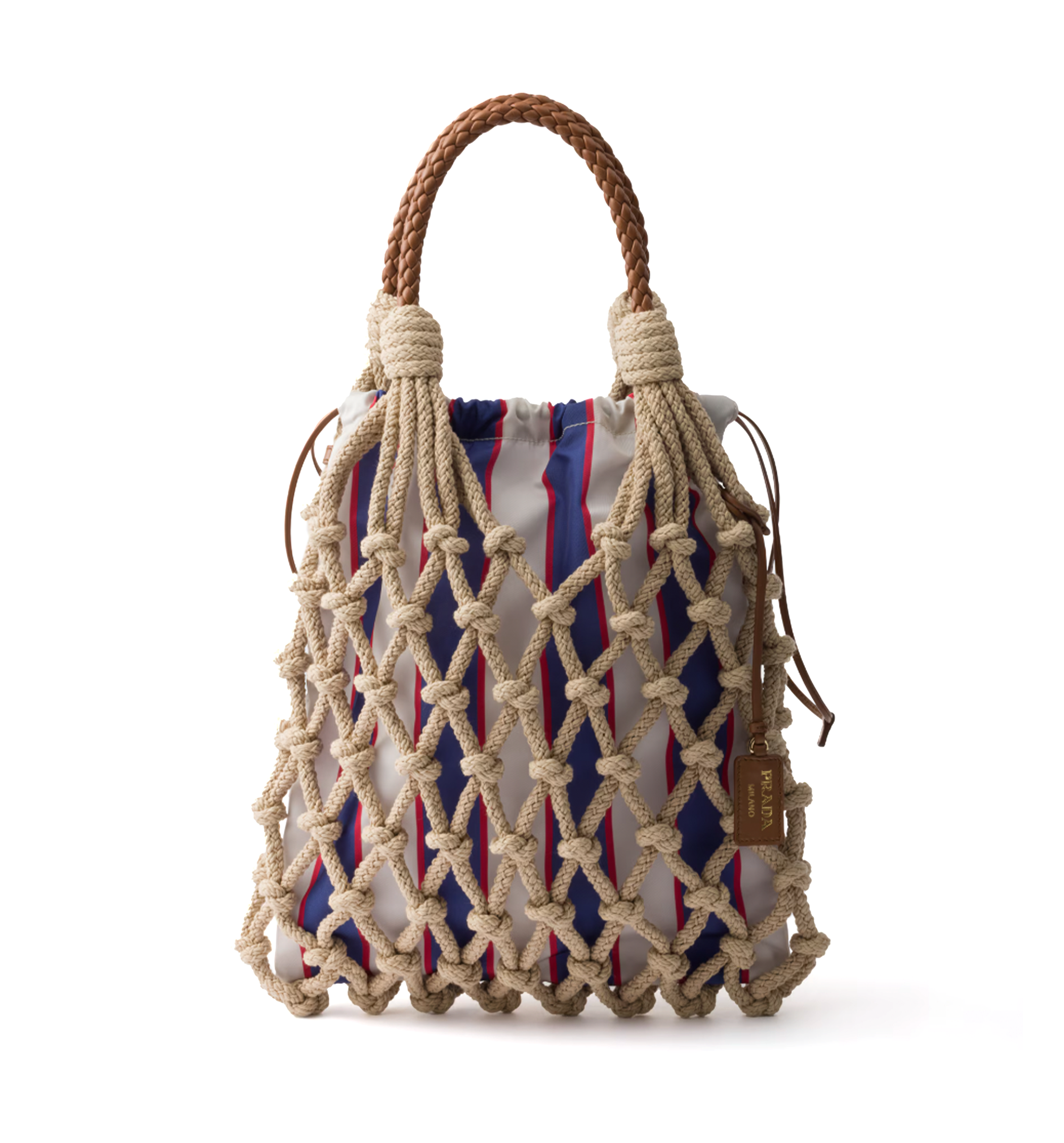Noué Medium Cotton Macramé Bag