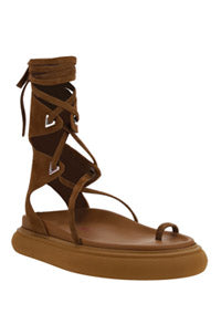 Selene Sandal - Brown