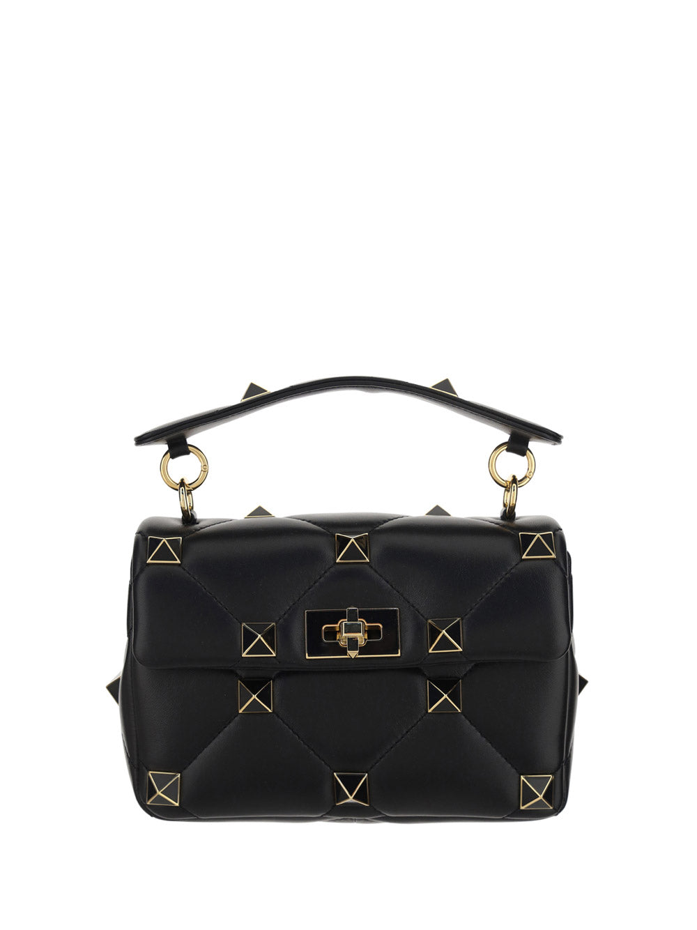 Medium Roman Stud The Shoulder Bag In Nappa With Chain by